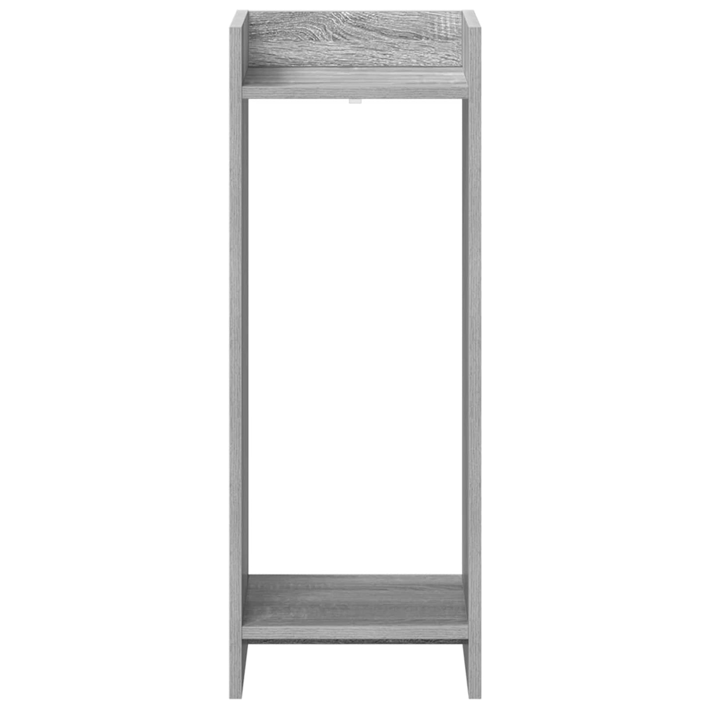 Augalų stovas su lentyna 2 pcs Pilka Sonoma 30 x 30 x 80 cm
