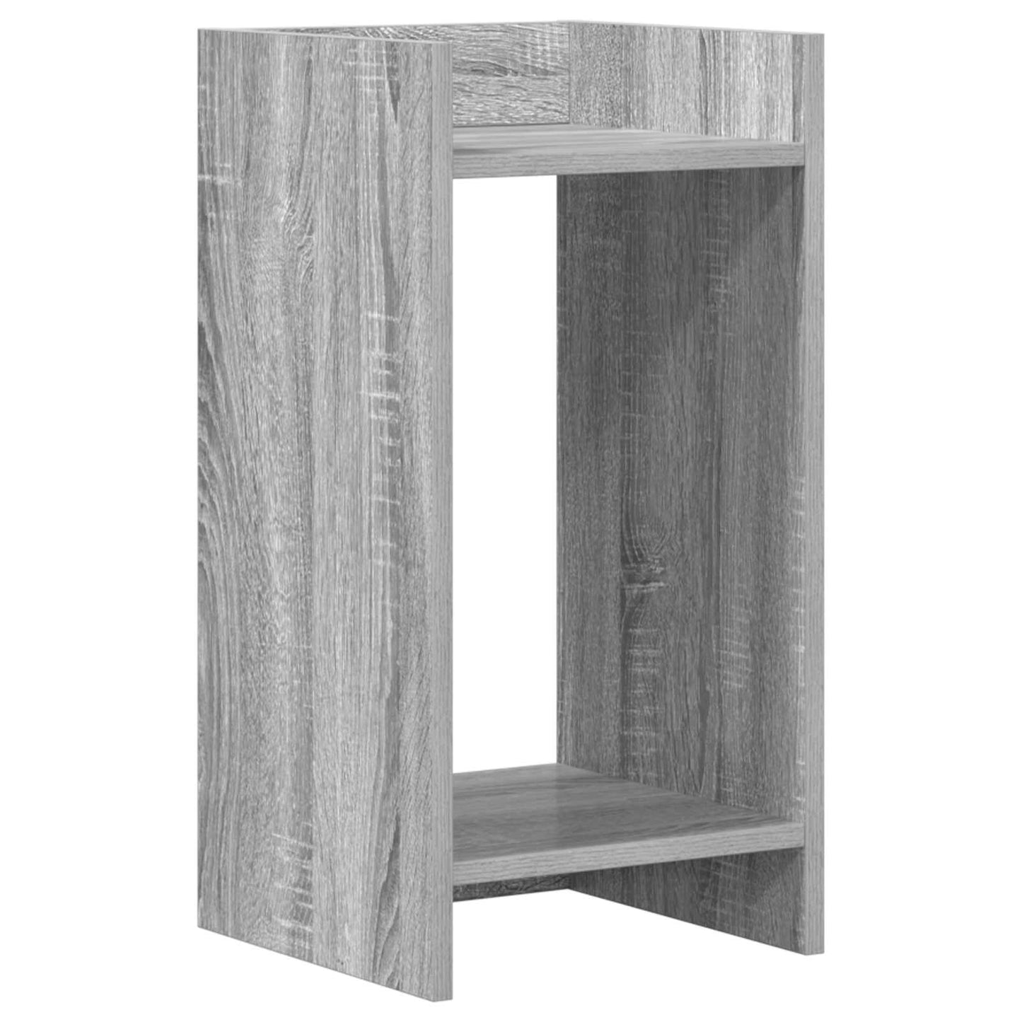 Augalų stovas su lentyna 2 pcs Pilka Sonoma 30 x 30 x 60 cm