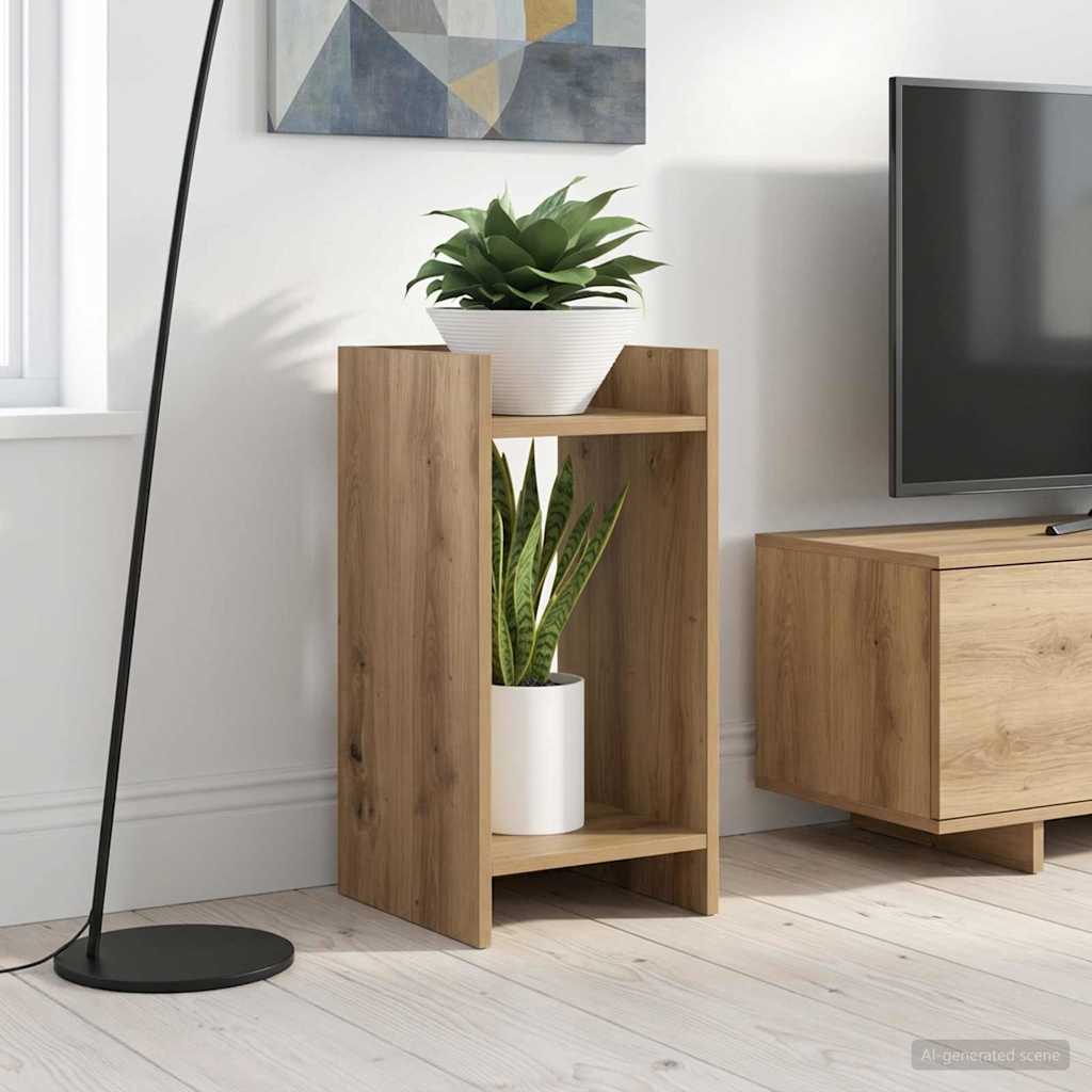 Augalų stovas su lentyna 2 pcs Amatinė Ąžuolas 30 x 30 x 60 cm
