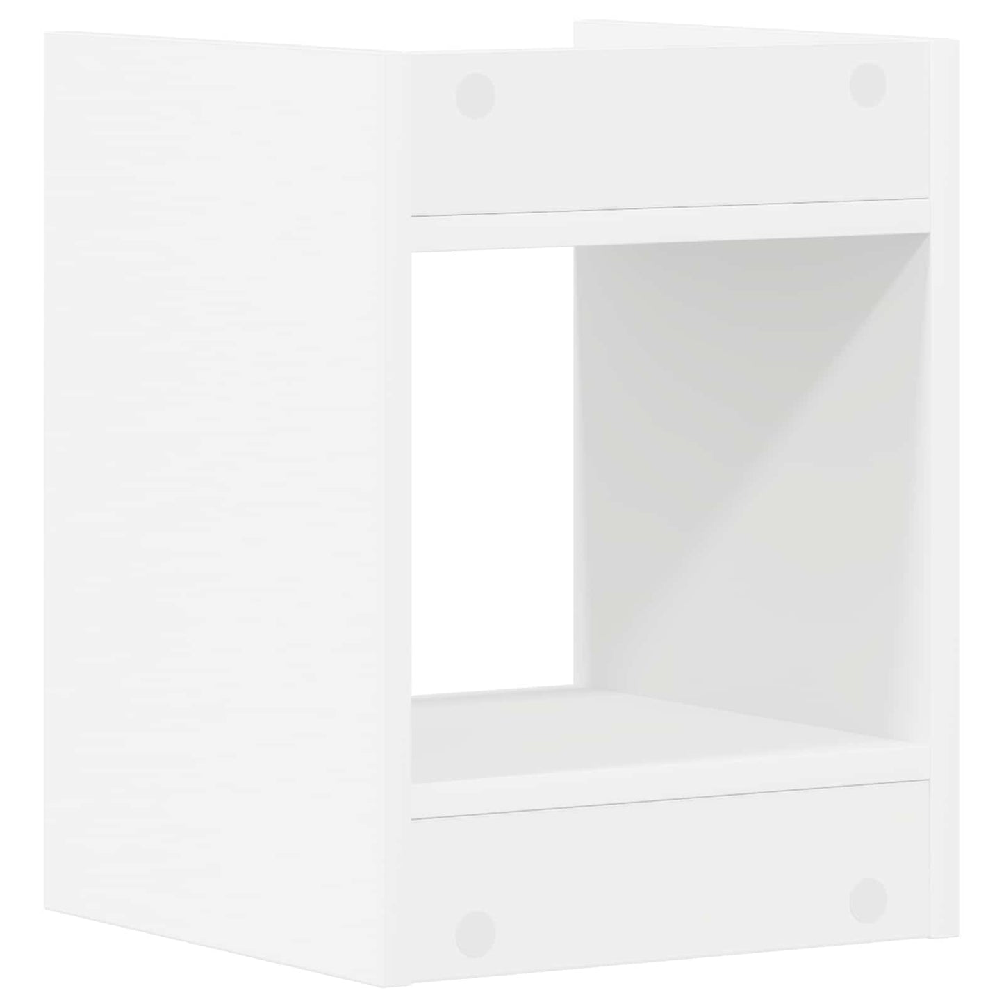Augalų stovas 2 pcs Baltas 30 x 30 x 40 cm Dirbtinė mediena