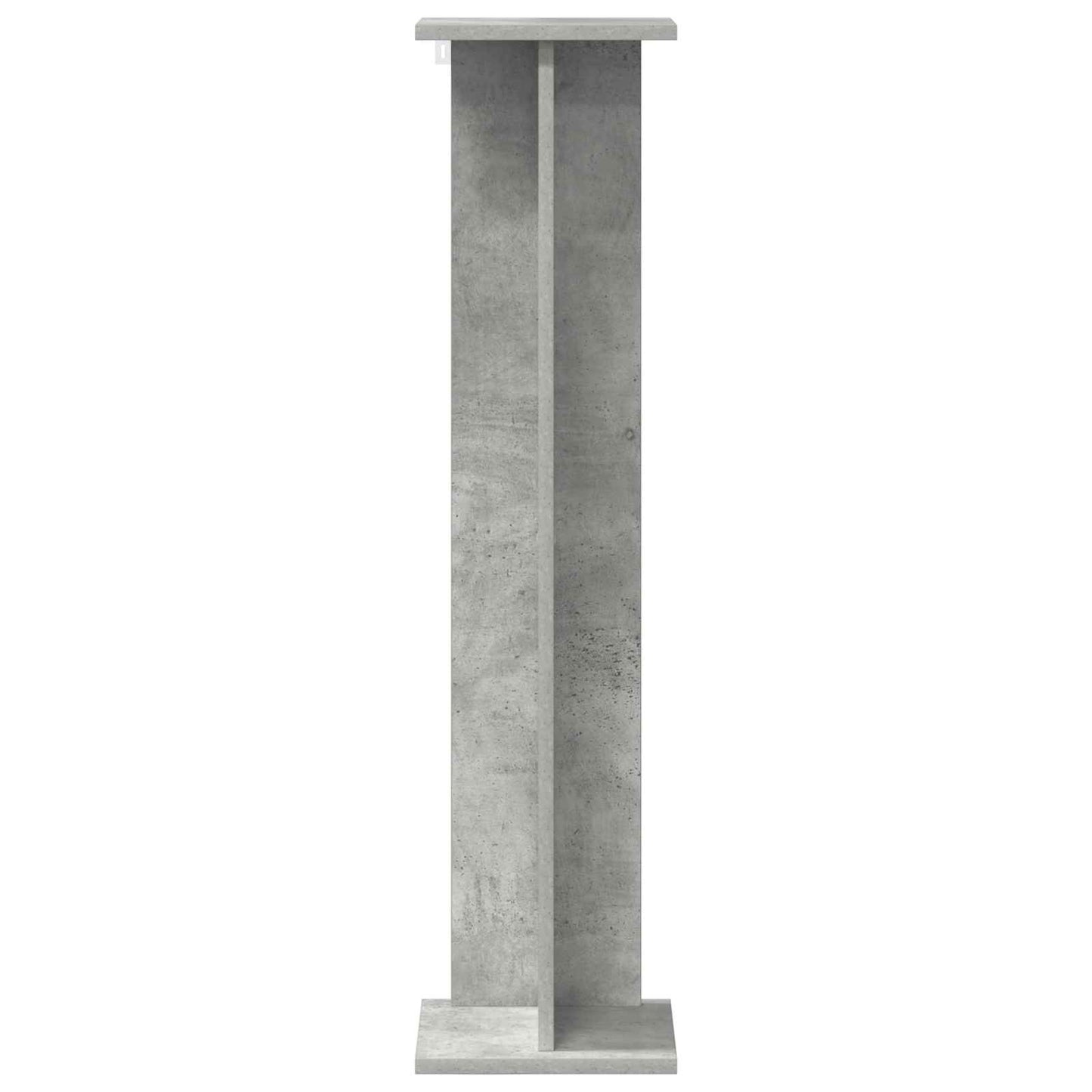 Augalų stovas 2 pcs Betono Pilka 25 x 25,5 x 100,5 cm