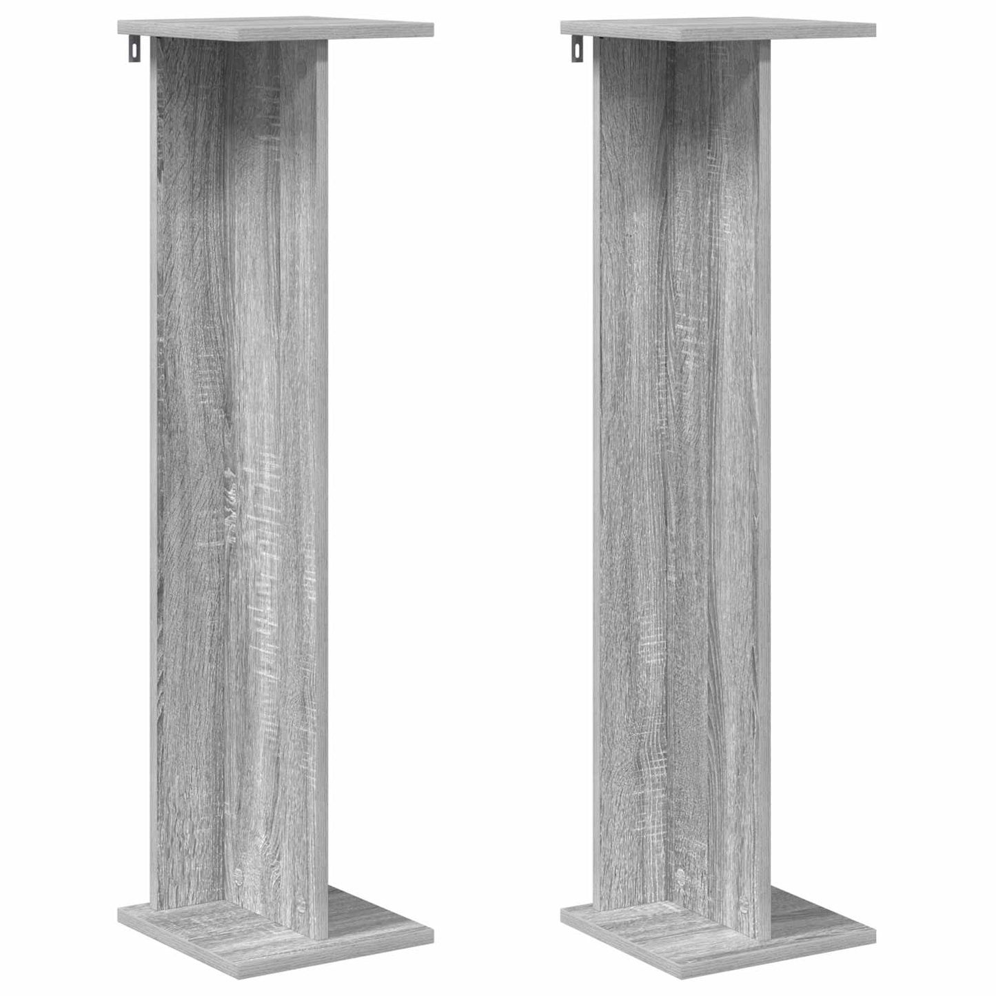 Augalų stovas 2 pcs Pilka Sonoma 25 x 25,5 x 100,5 cm