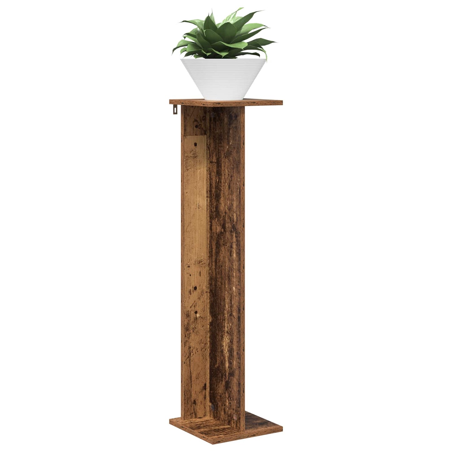 Augalų stovas 2 pcs Senas medis 25 x 25,5 x 100,5 cm