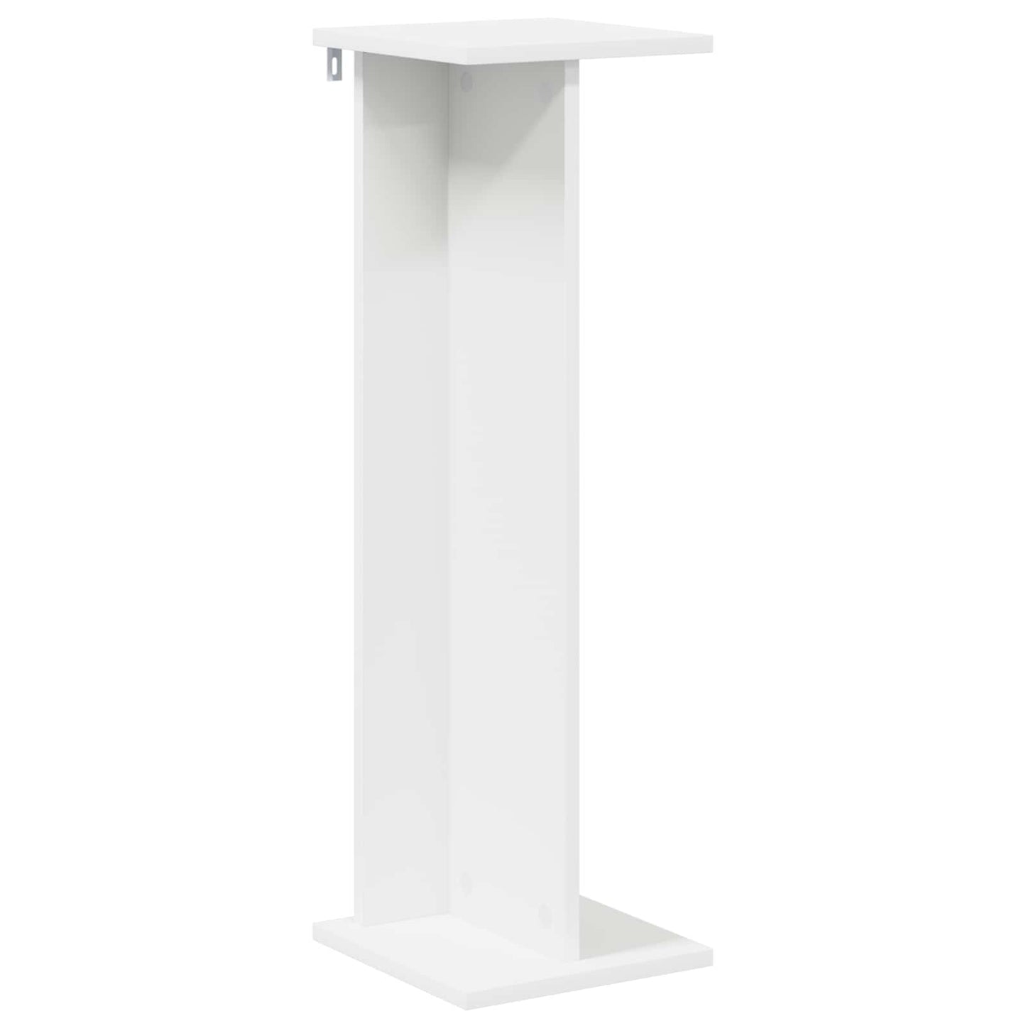Augalų stovas 2 pcs Baltas 25 x 25,5 x 80,5 cm Dirbtinė mediena