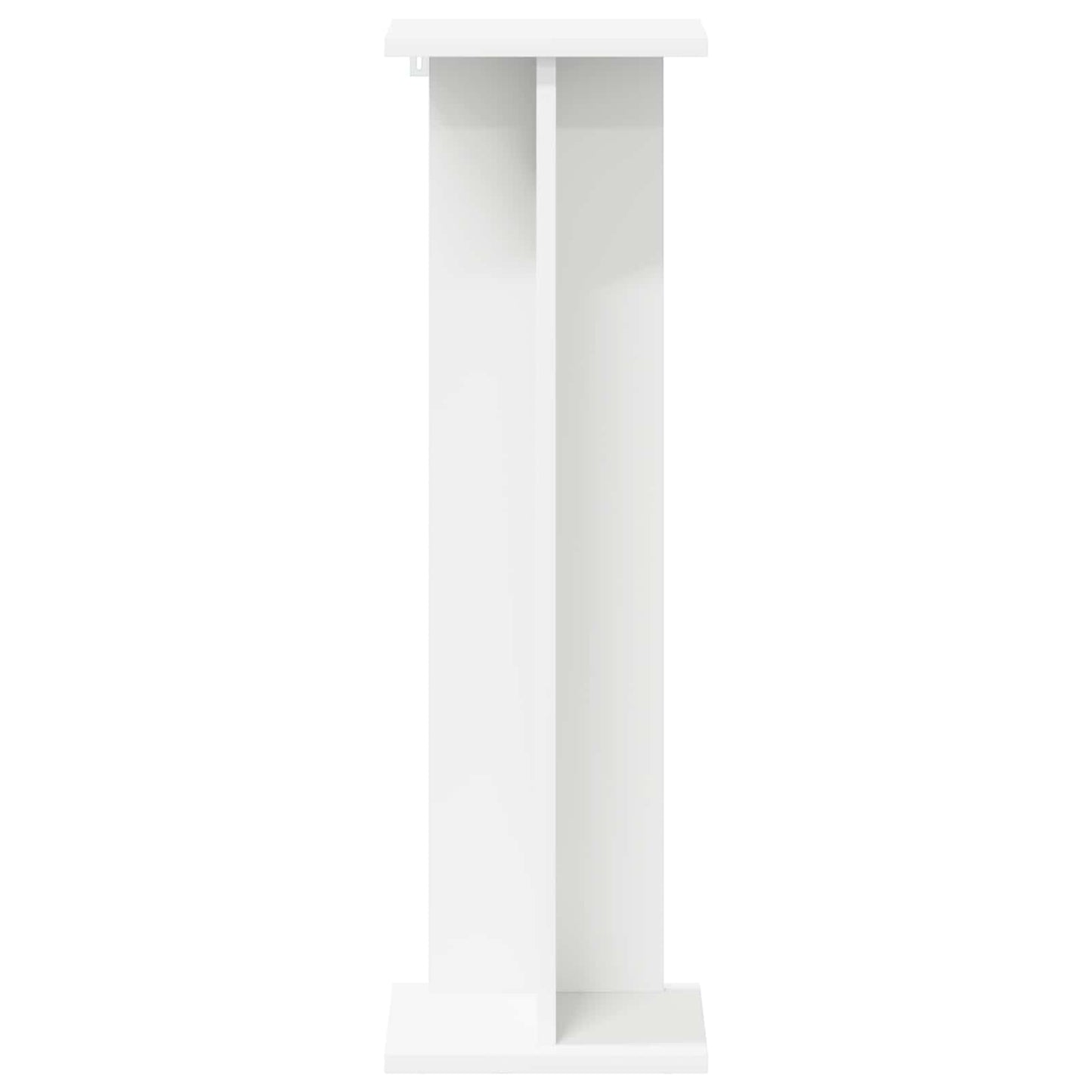 Augalų stovas 2 pcs Baltas 25 x 25,5 x 80,5 cm Dirbtinė mediena