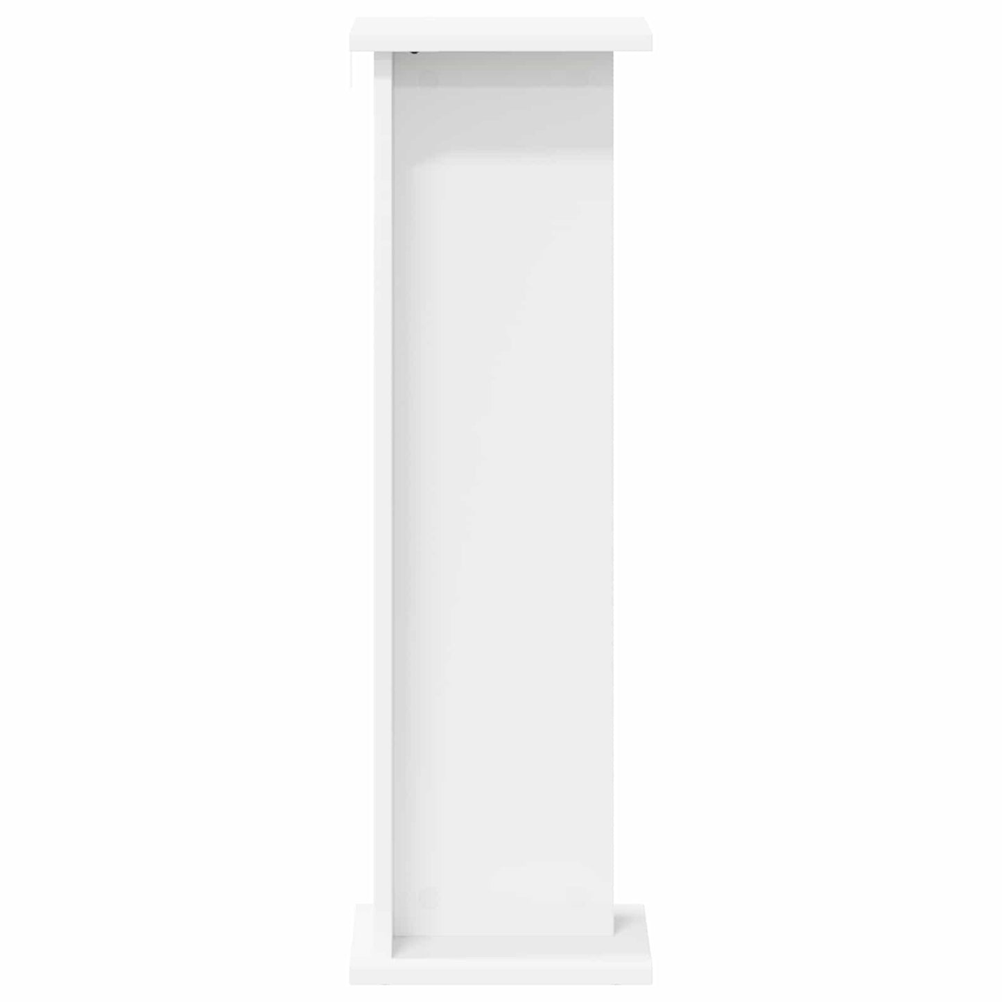 Augalų stovas 2 pcs Baltas 25 x 25,5 x 80,5 cm Dirbtinė mediena