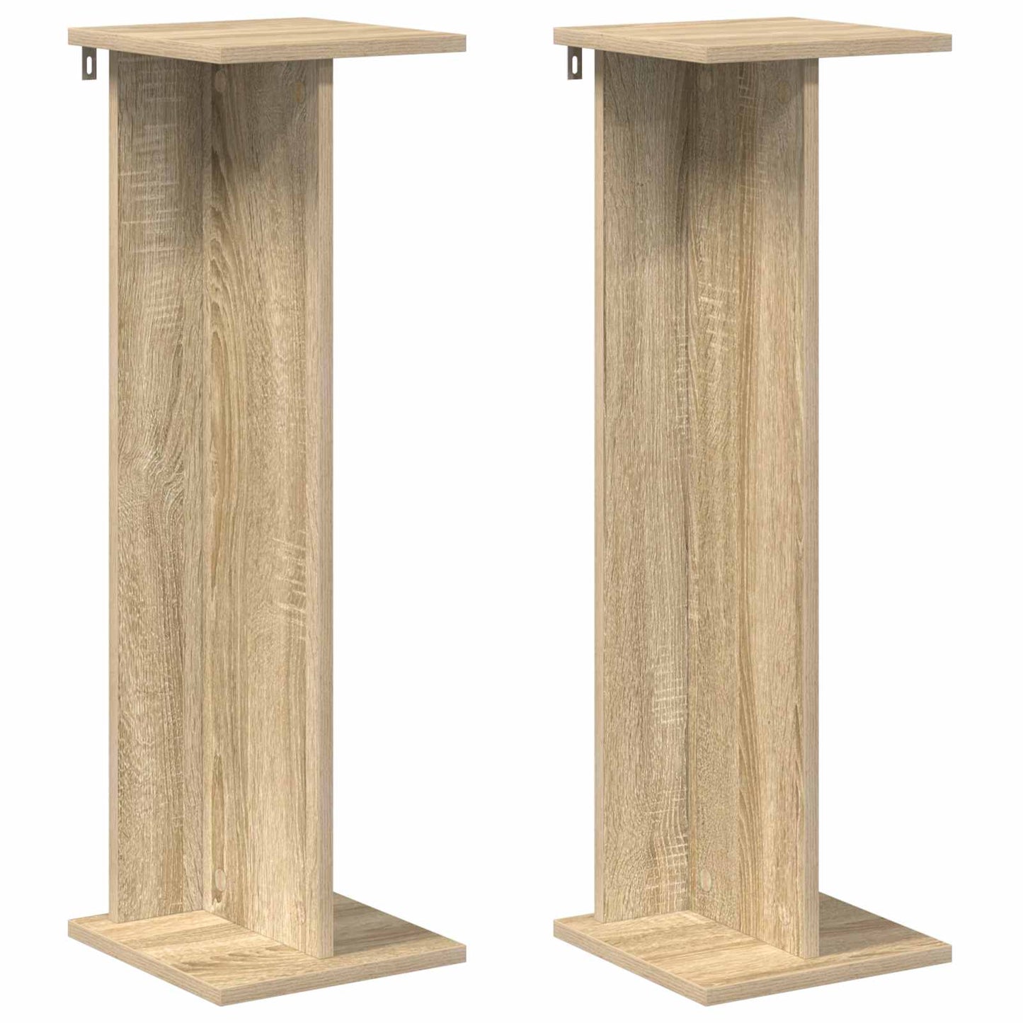 Augalų stovas 2 pcs Sonoma ąžuolas 25 x 25,5 x 80,5 cm