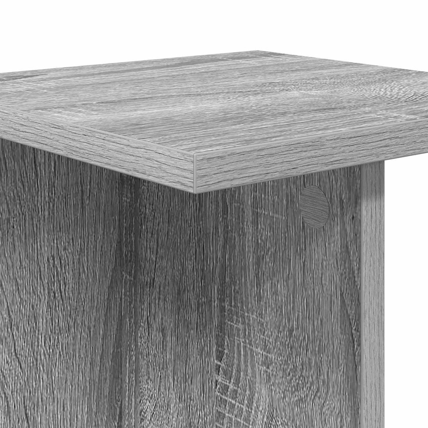 Augalų stovas 2 pcs Pilka Sonoma 25 x 25,5 x 80,5 cm