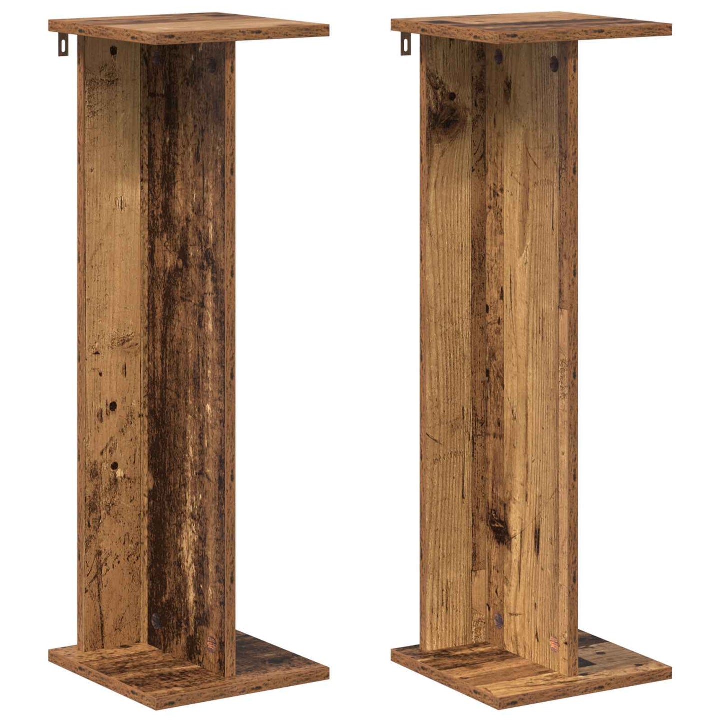 Augalų stovas 2 pcs Senas medis 25 x 25,5 x 80,5 cm