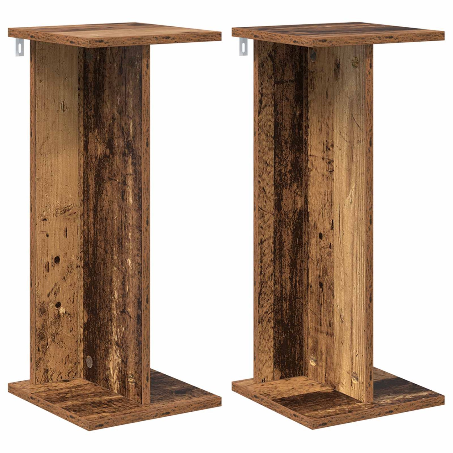 Augalų stovas 2 pcs Senas medis 25 x 25,5 x 60,5 cm
