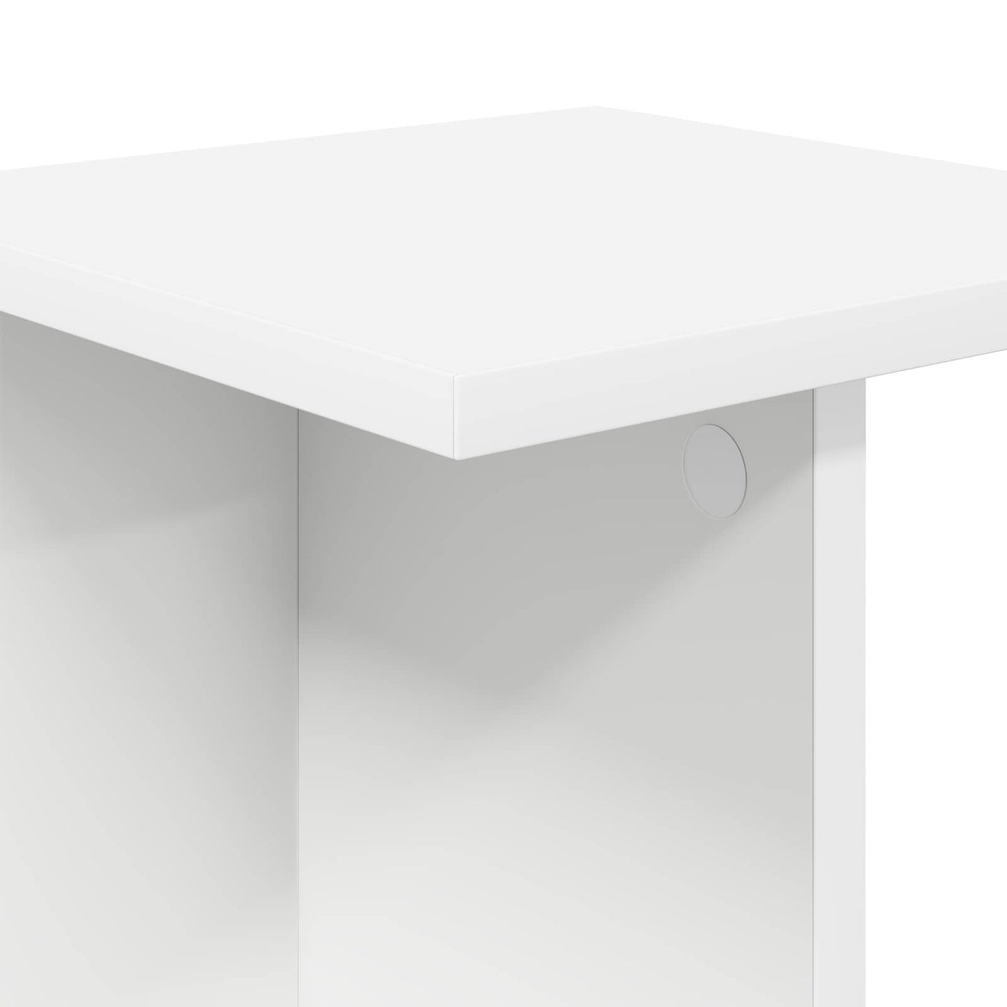 Augalų stovas 2 pcs Baltas 25 x 25,5 x 40,5 cm Dirbtinė mediena