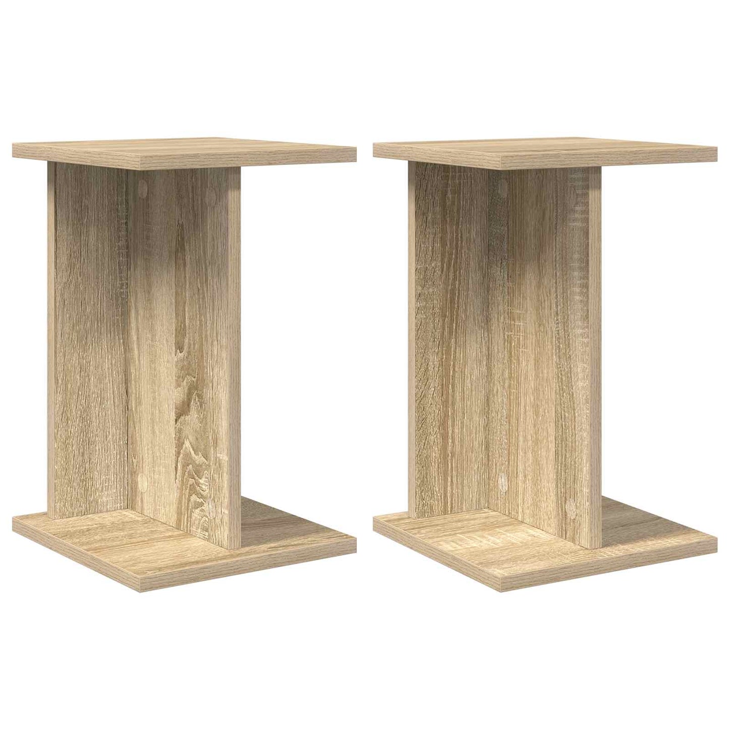 Augalų stovas 2 pcs Sonoma ąžuolas 25 x 25,5 x 40,5 cm