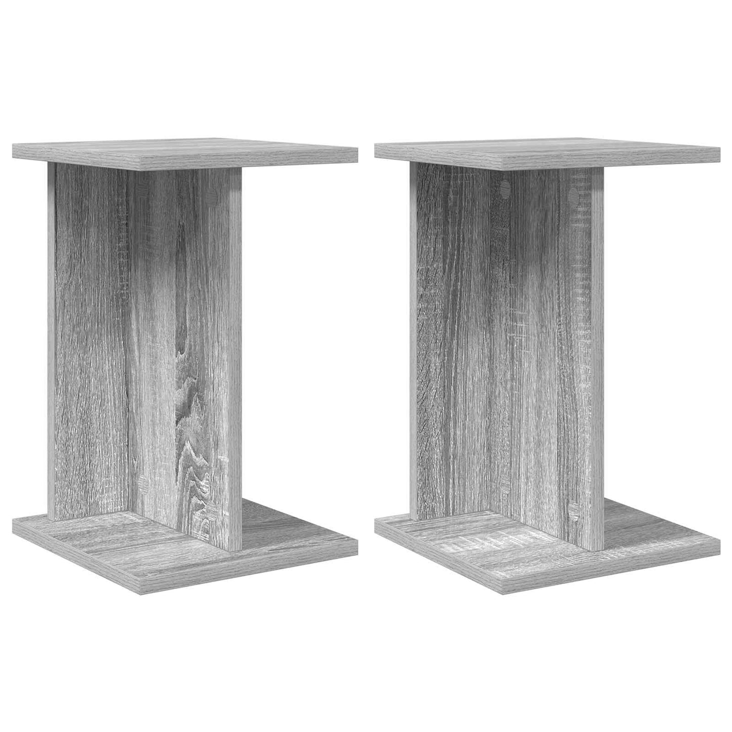 Augalų stovas 2 pcs Pilka Sonoma 25 x 25,5 x 40,5 cm