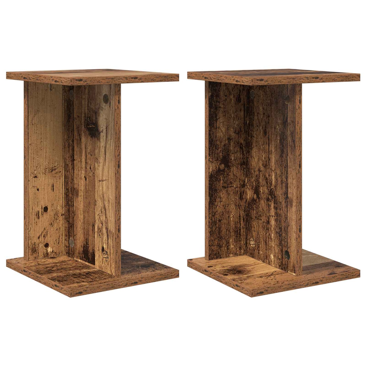Augalų stovas 2 pcs Senas medis 25 x 25,5 x 40,5 cm