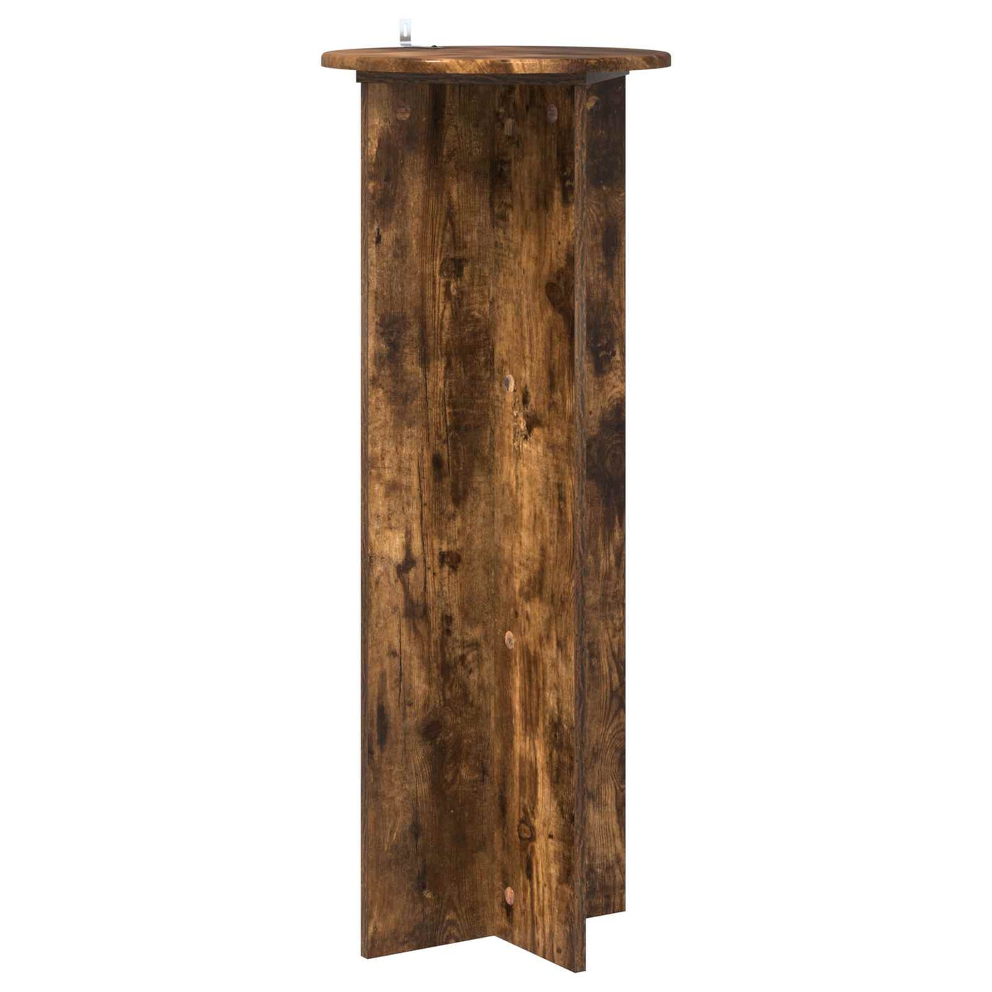 Augalų stovas 2 pcs Dūminio ąžuolo Ø40 x 100 cm