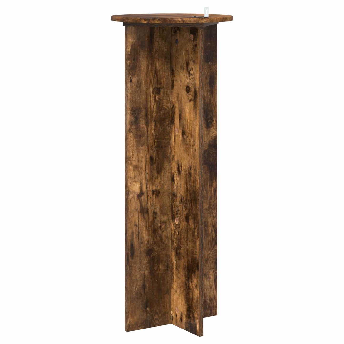 Augalų stovas 2 pcs Dūminio ąžuolo Ø40 x 100 cm