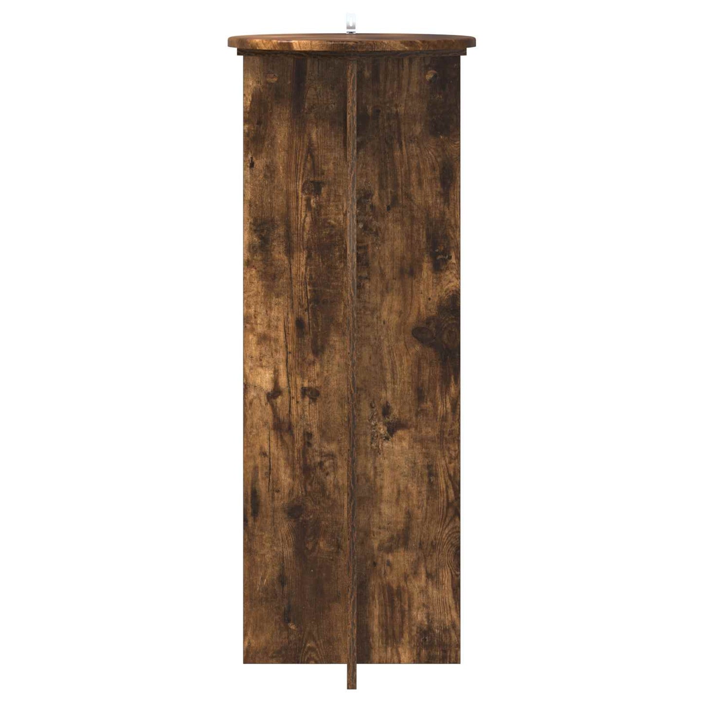Augalų stovas 2 pcs Dūminio ąžuolo Ø40 x 100 cm