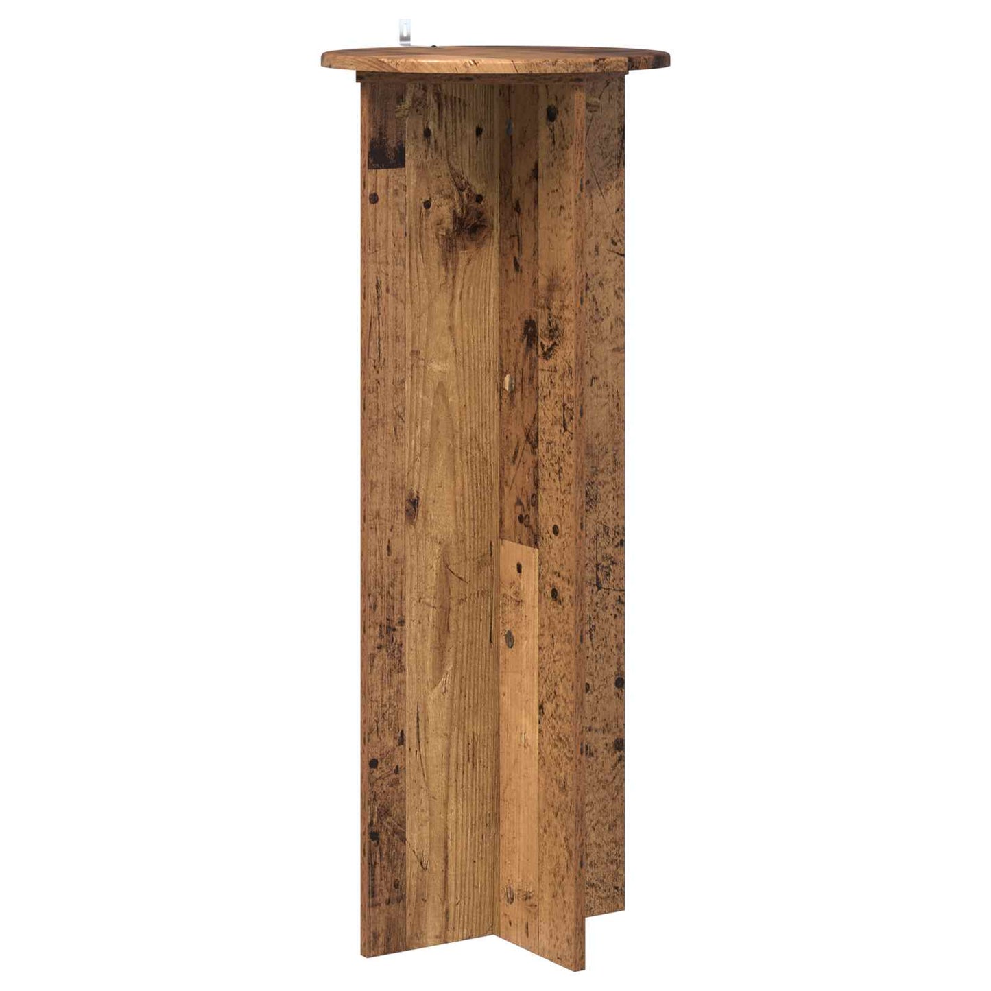 Augalų stovas 2 pcs Sendintos medienos Ø40 x 100 cm
