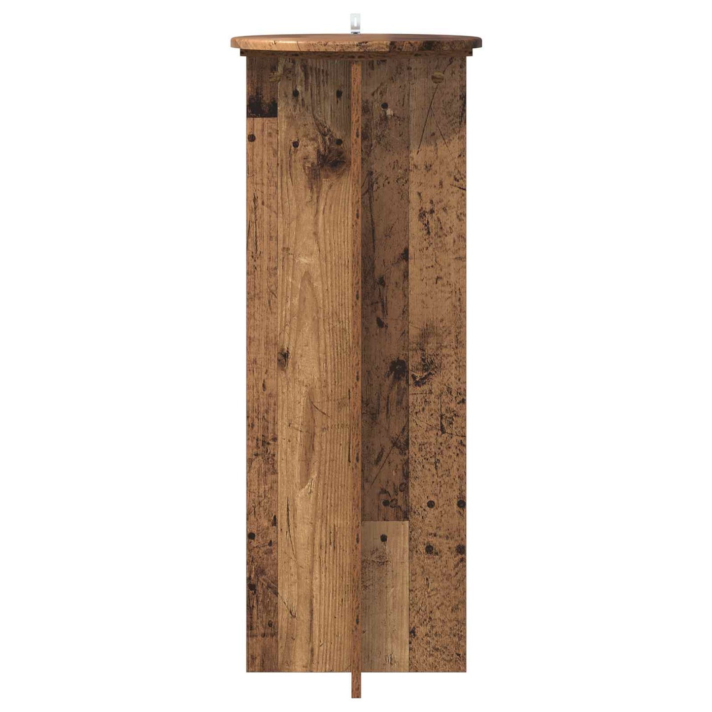 Augalų stovas 2 pcs Sendintos medienos Ø40 x 100 cm
