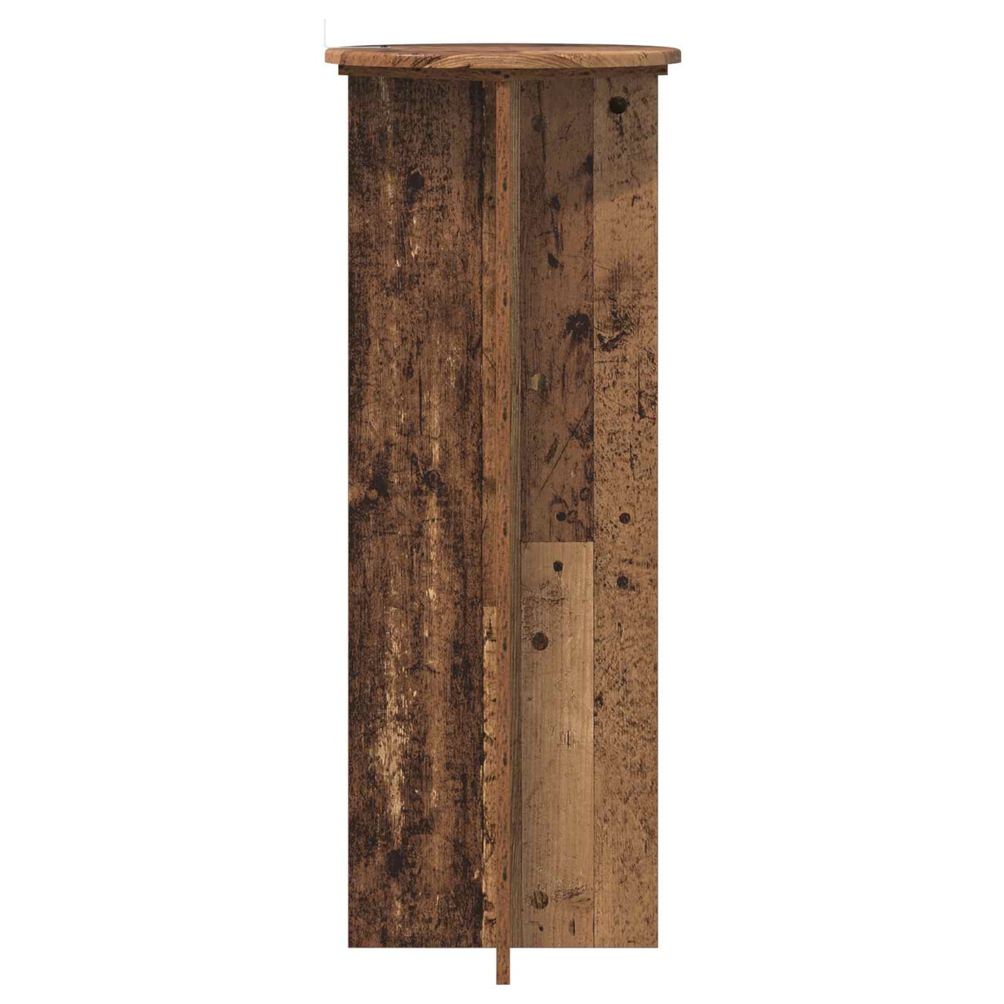 Augalų stovas 2 pcs Sendintos medienos Ø40 x 100 cm