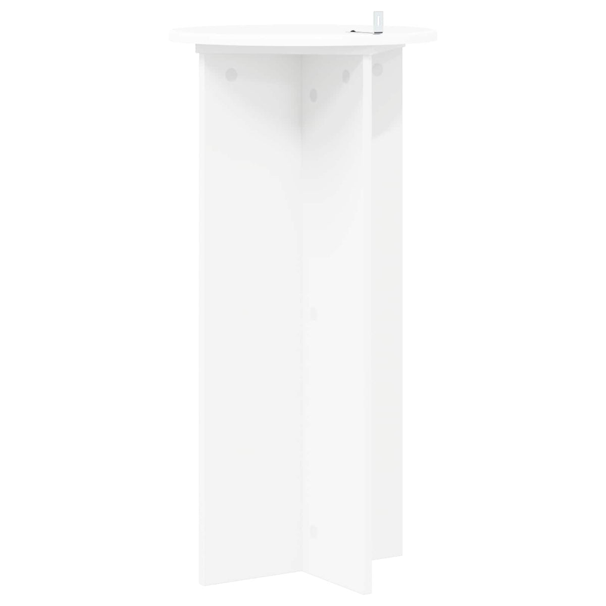 Augalų stovas 2 pcs Balta Ø40 x 80 cm Apdirbta mediena