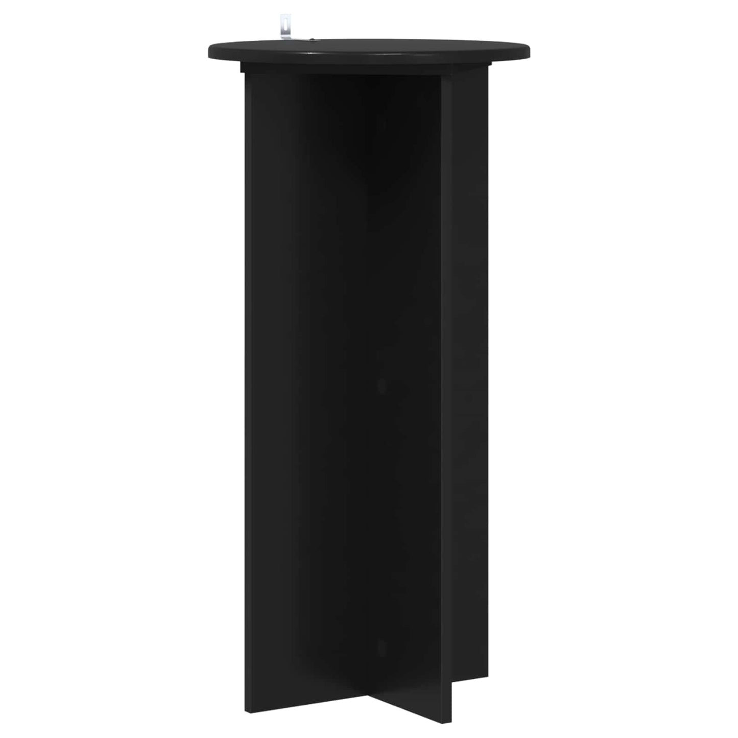 Augalų stovas 2 pcs Juoda 40 x 40 x 80 cm Apdirbta mediena
