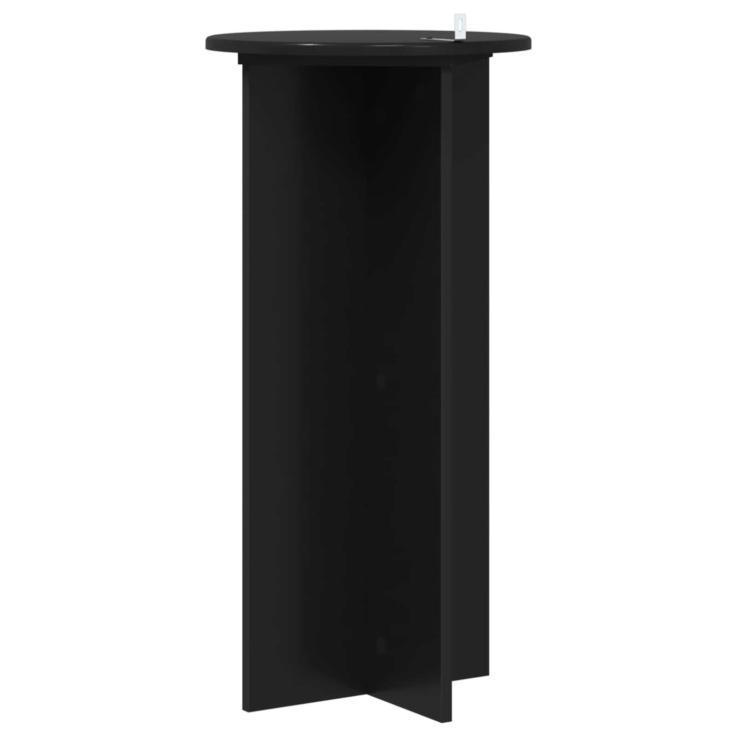 Augalų stovas 2 pcs Juoda 40 x 40 x 80 cm Apdirbta mediena