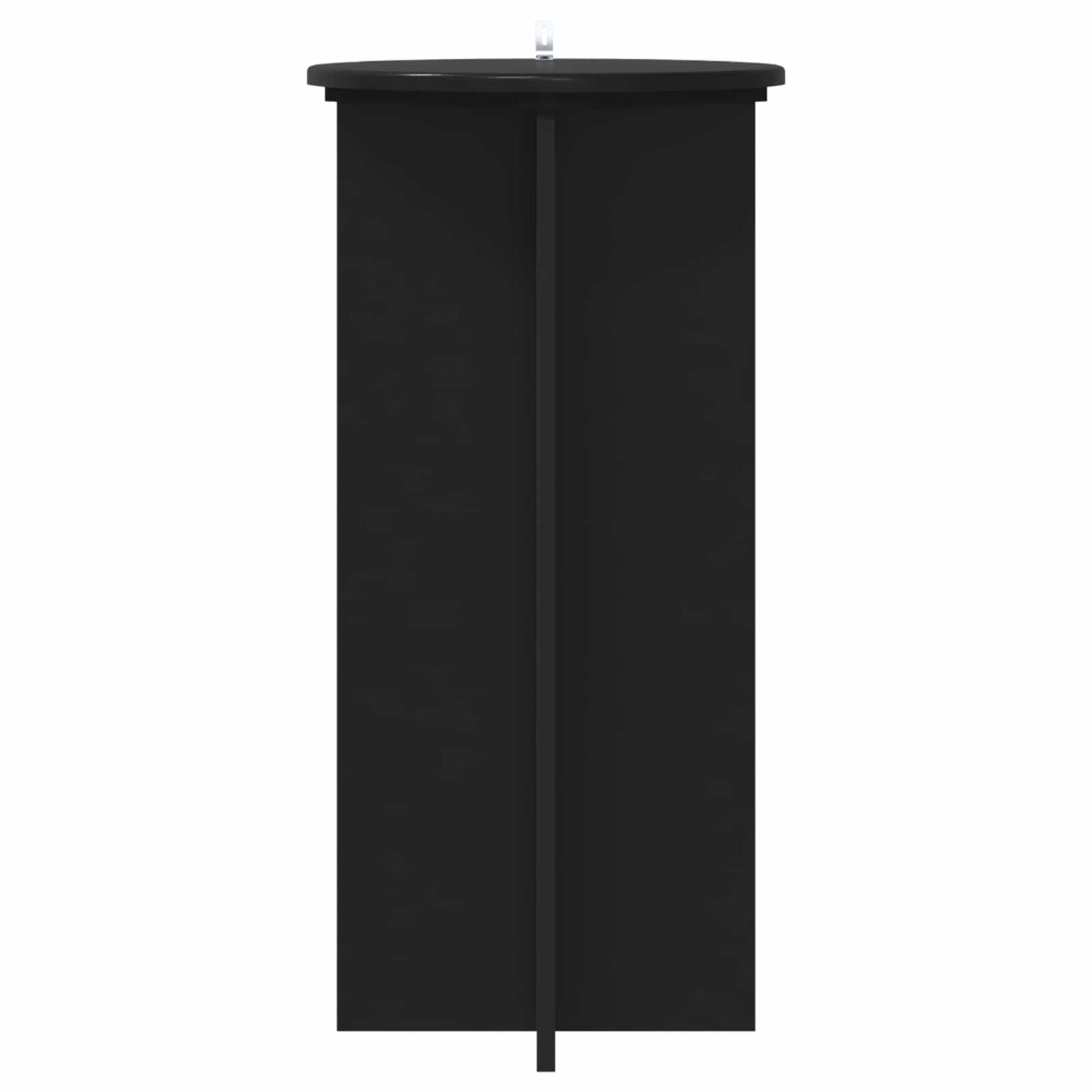 Augalų stovas 2 pcs Juoda 40 x 40 x 80 cm Apdirbta mediena