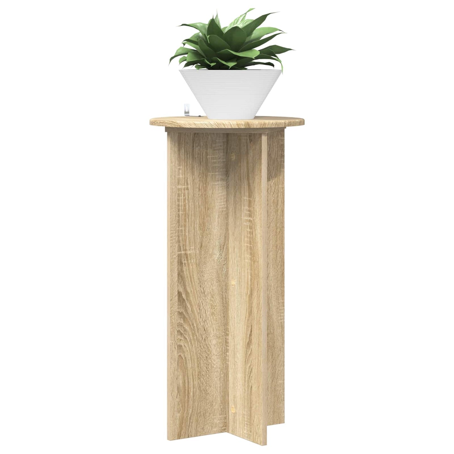 Augalų stovas 2 pcs Sonoma ąžuolas 40 x 40 x 80 cm