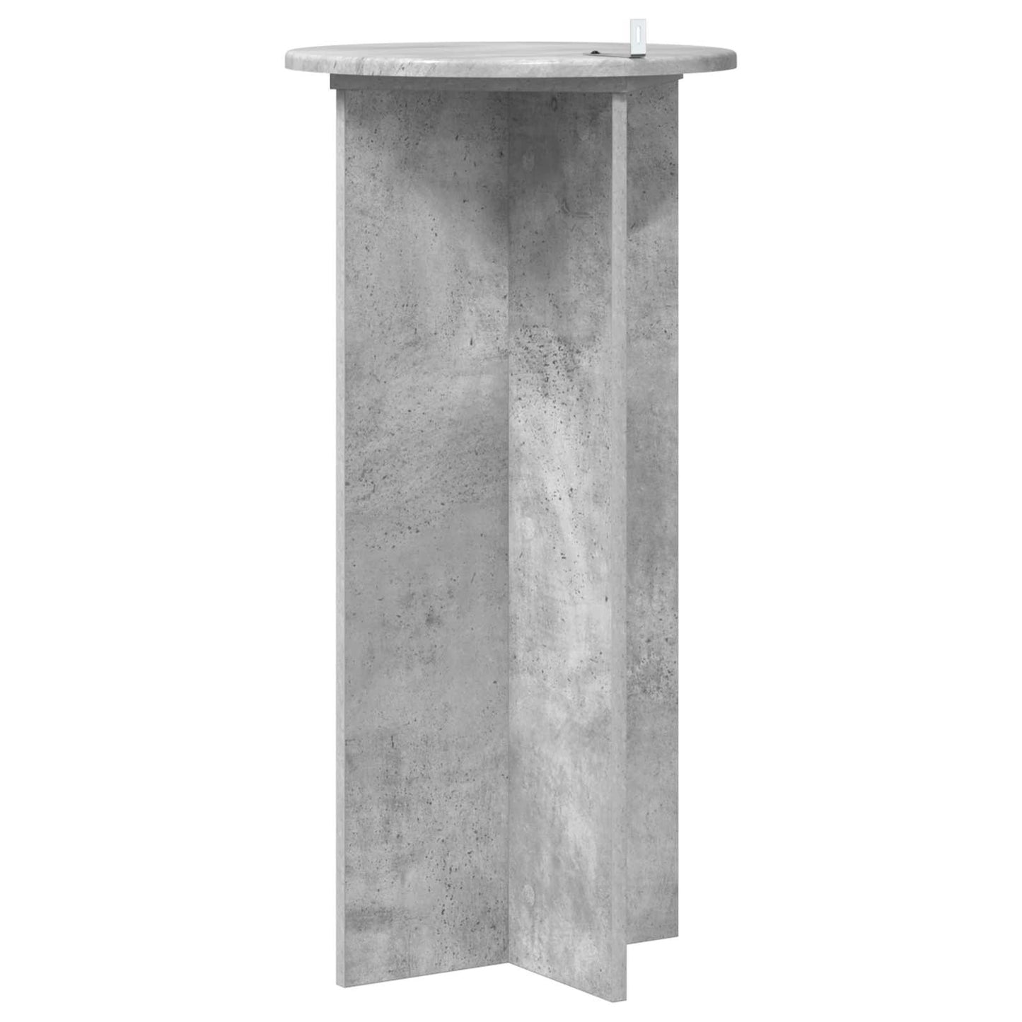 Augalų stovas 2 pcs Betono pilka 40 x 40 x 80 cm