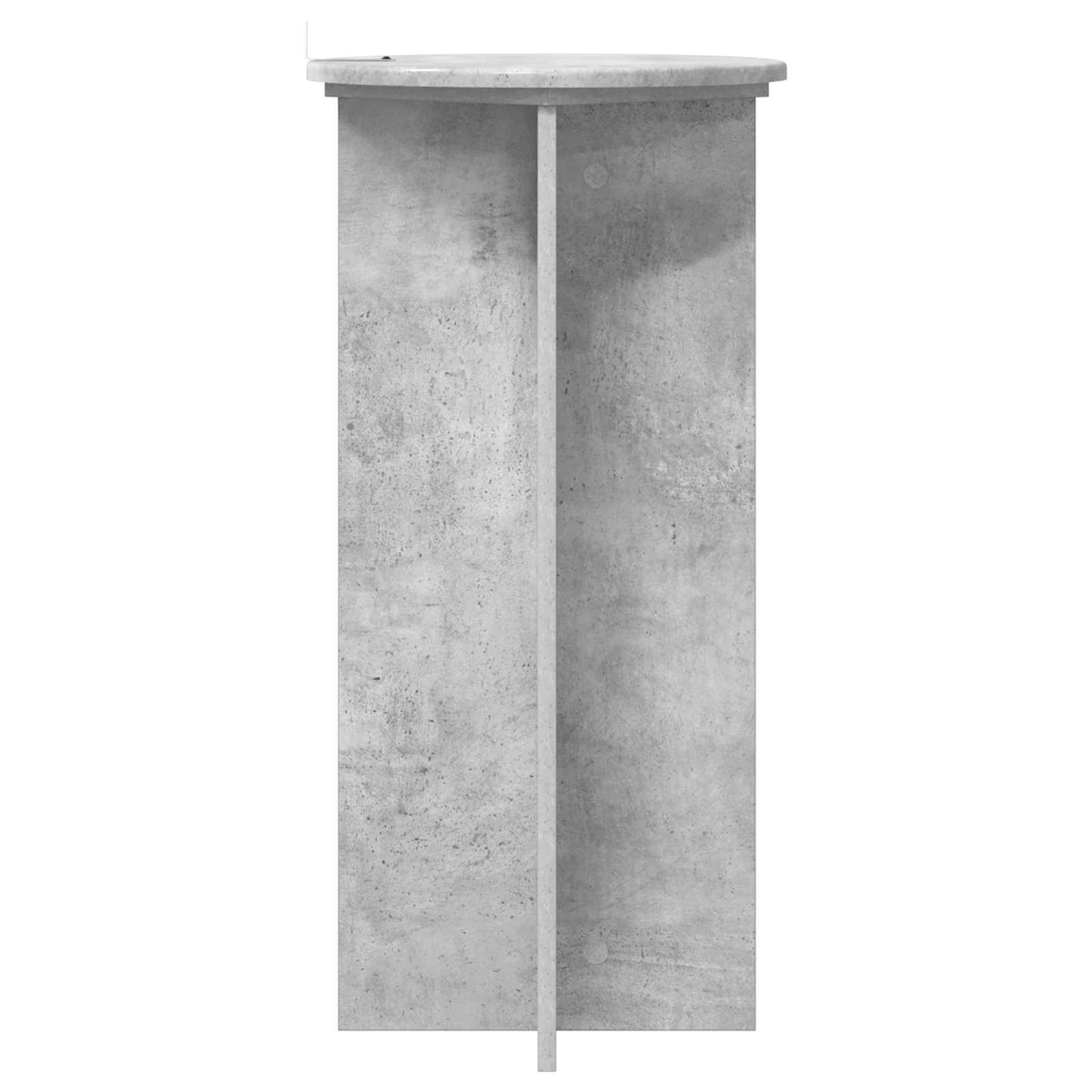 Augalų stovas 2 pcs Betono pilka 40 x 40 x 80 cm