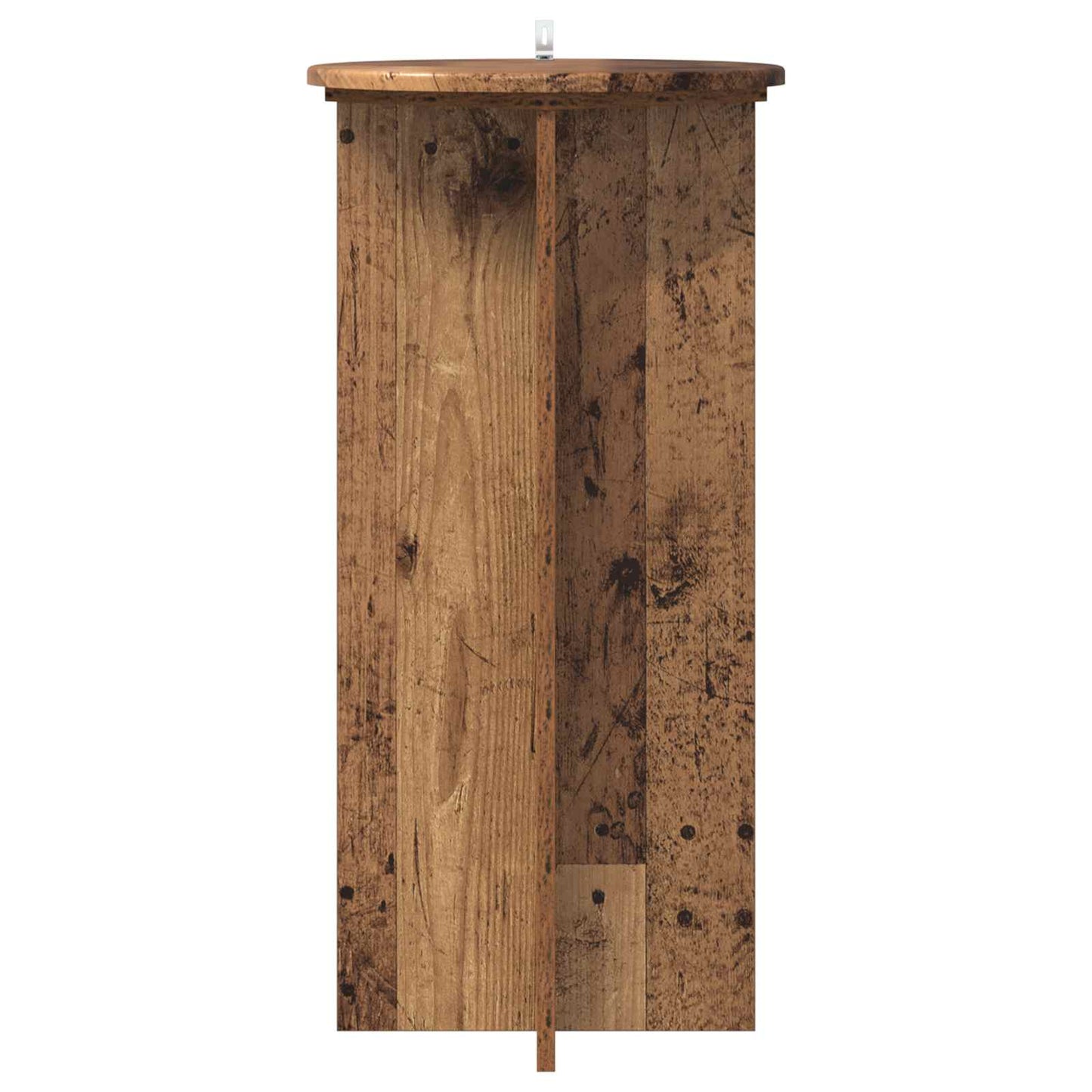 Augalų stovas 2 pcs Sendintos medienos 40 x 40 x 80 cm