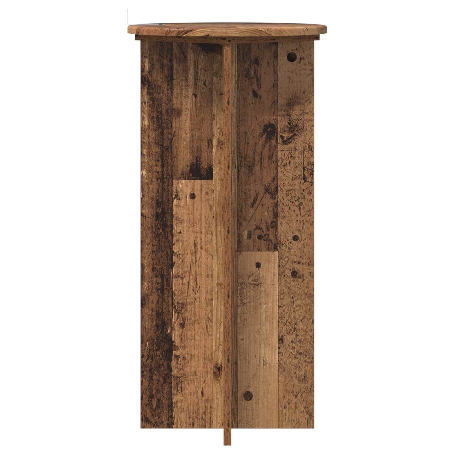 Augalų stovas 2 pcs Sendintos medienos 40 x 40 x 80 cm