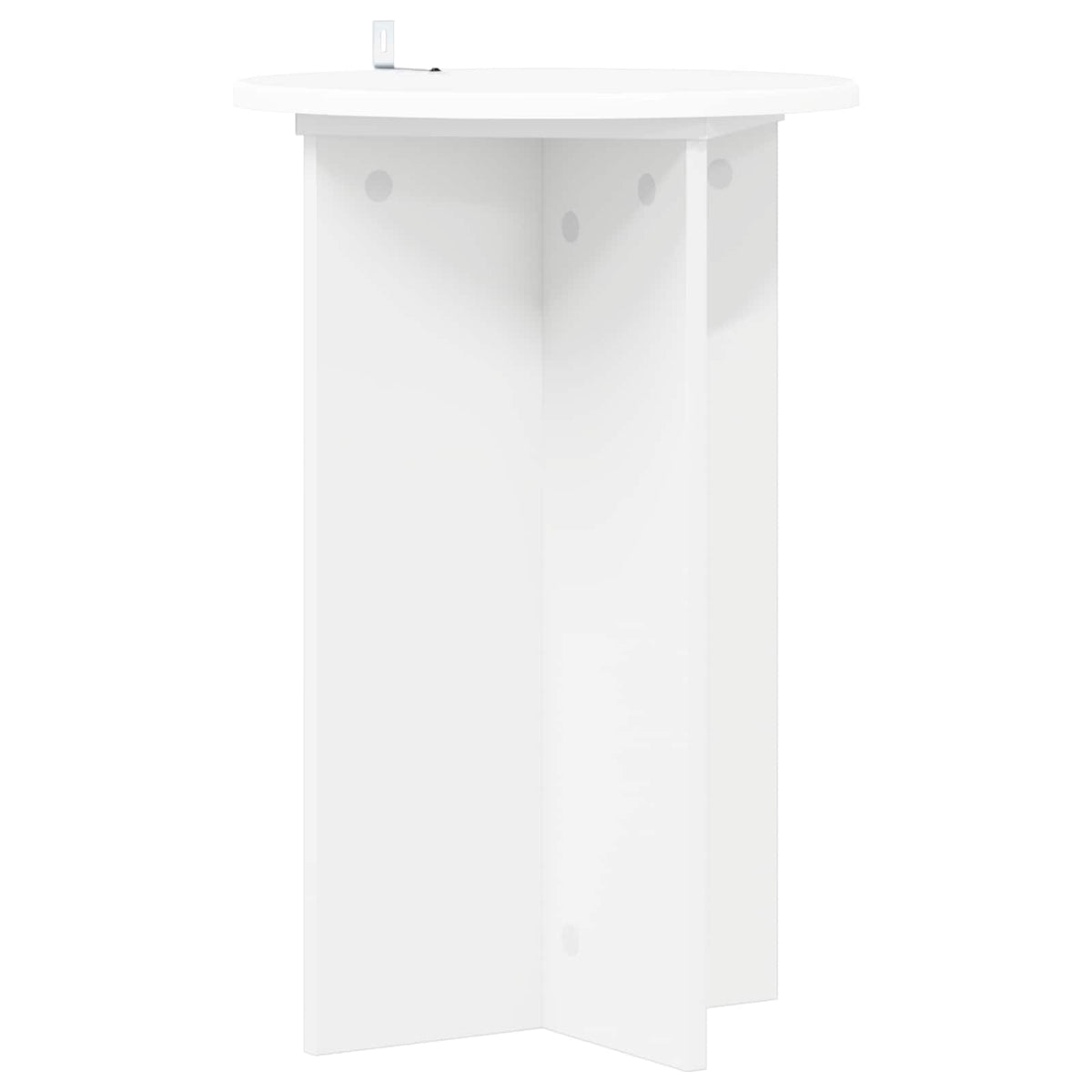 Augalų stovas 2 pcs Balta Ø40 x 60 cm Apdirbta mediena