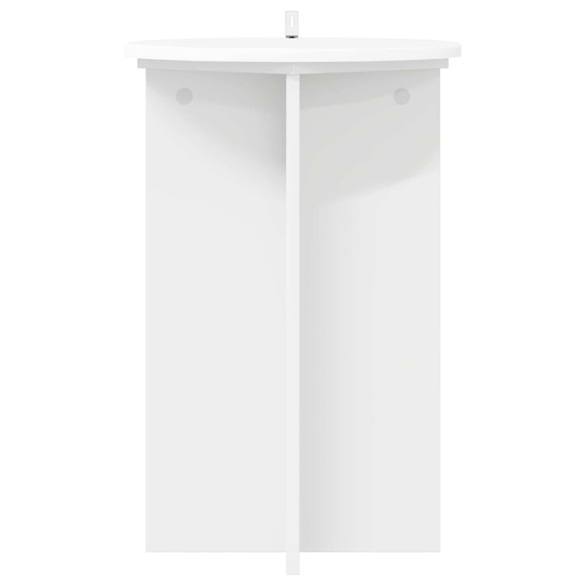 Augalų stovas 2 pcs Balta Ø40 x 60 cm Apdirbta mediena