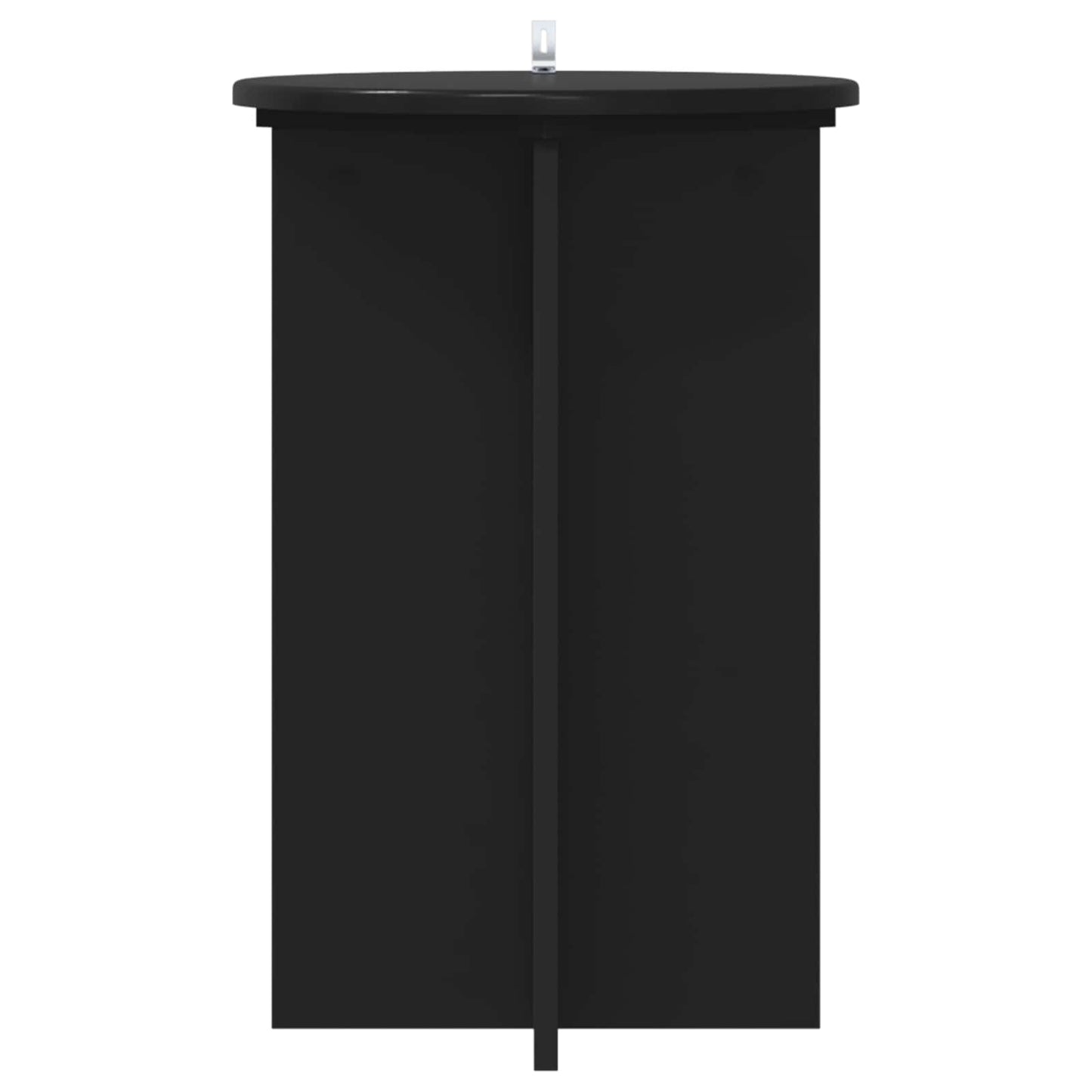 Augalų stovas 2 pcs Juoda Ø40 x 60 cm Apdirbta mediena