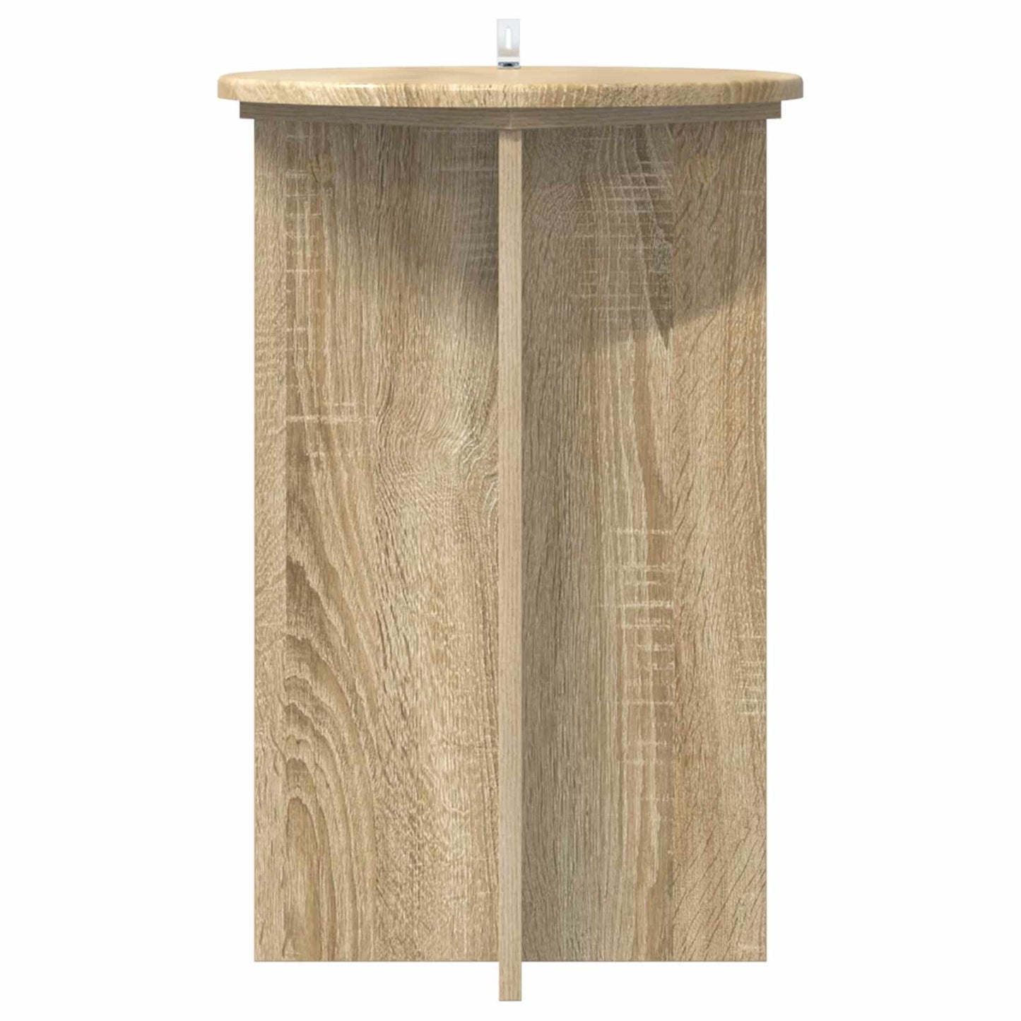 Augalų stovas 2 pcs Sonoma ąžuolas Ø40 x 60 cm Apdirbta mediena