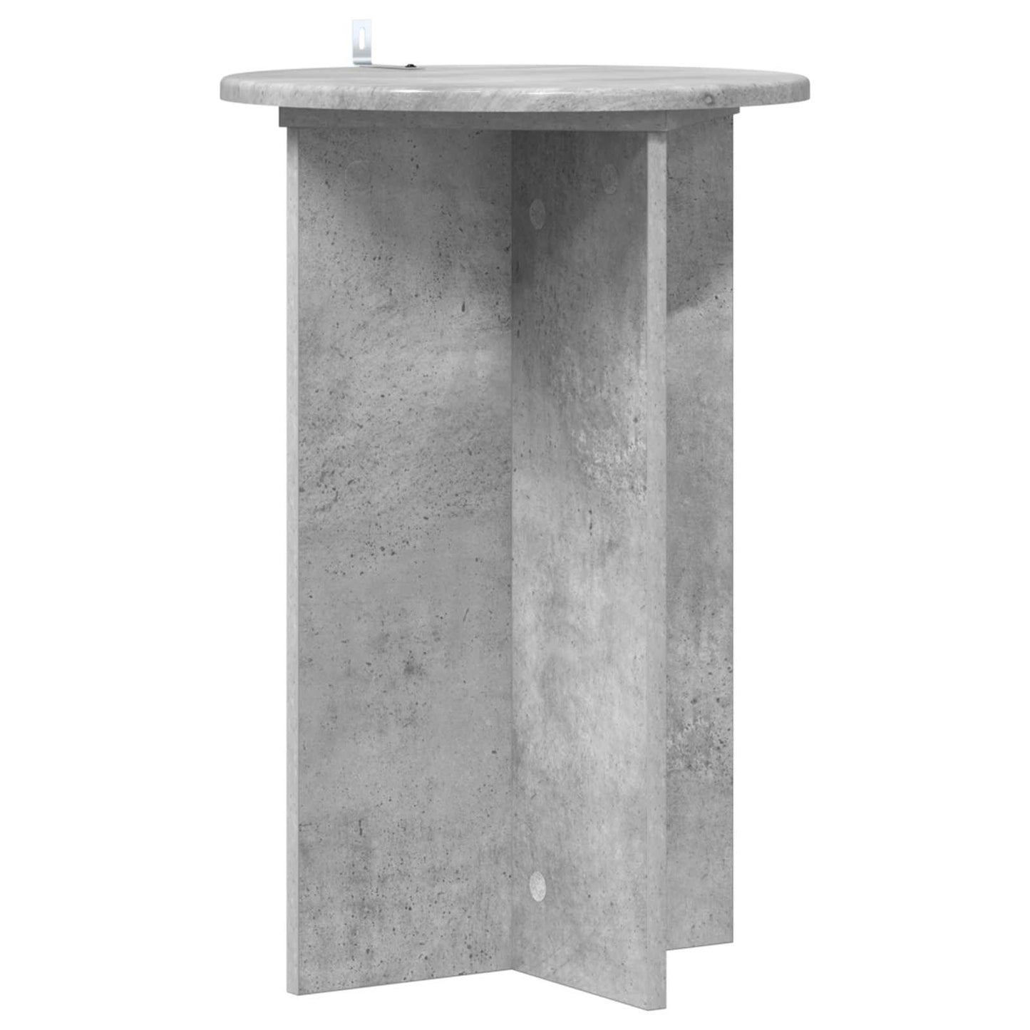 Augalų stovas 2 pcs Betono pilka Ø40 x 60 cm Apdirbta mediena