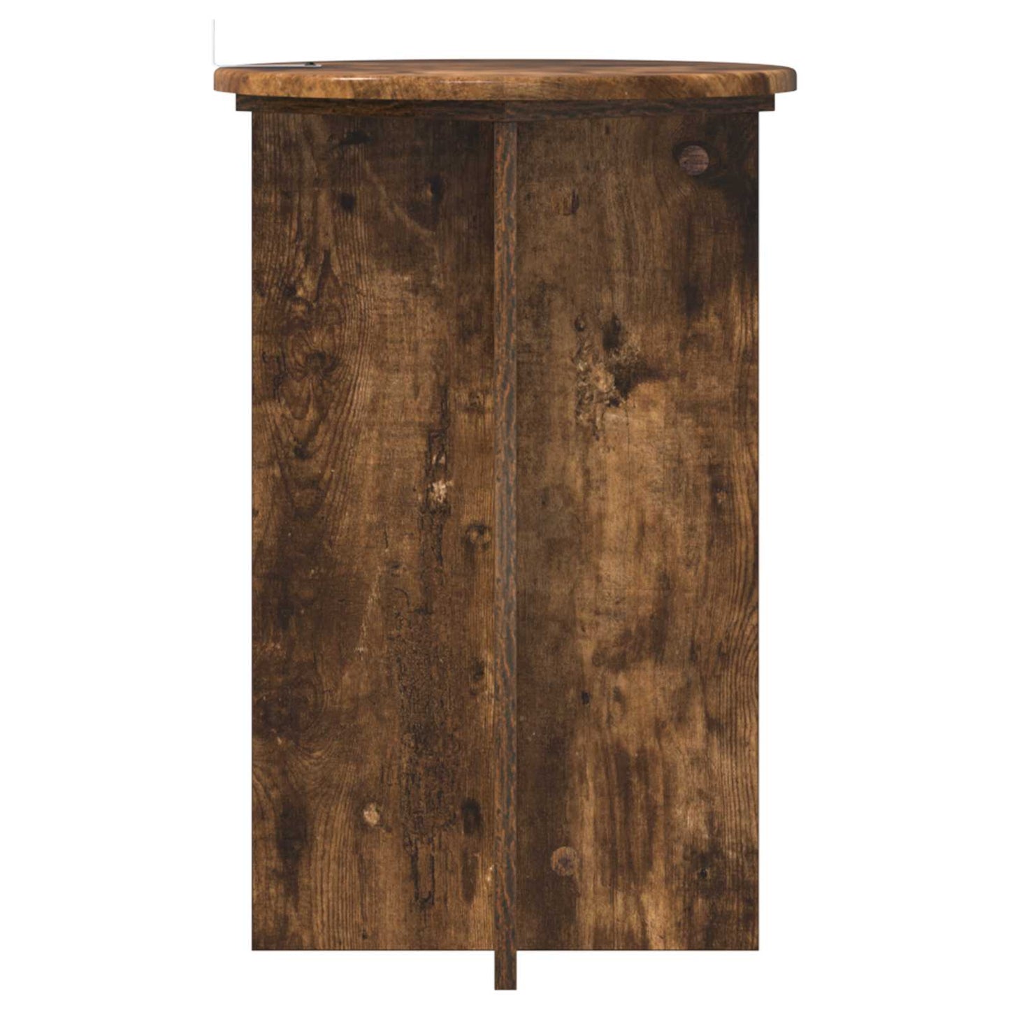 Augalų stovas 2 pcs Dūminio ąžuolo Ø40 x 60 cm Apdirbta mediena