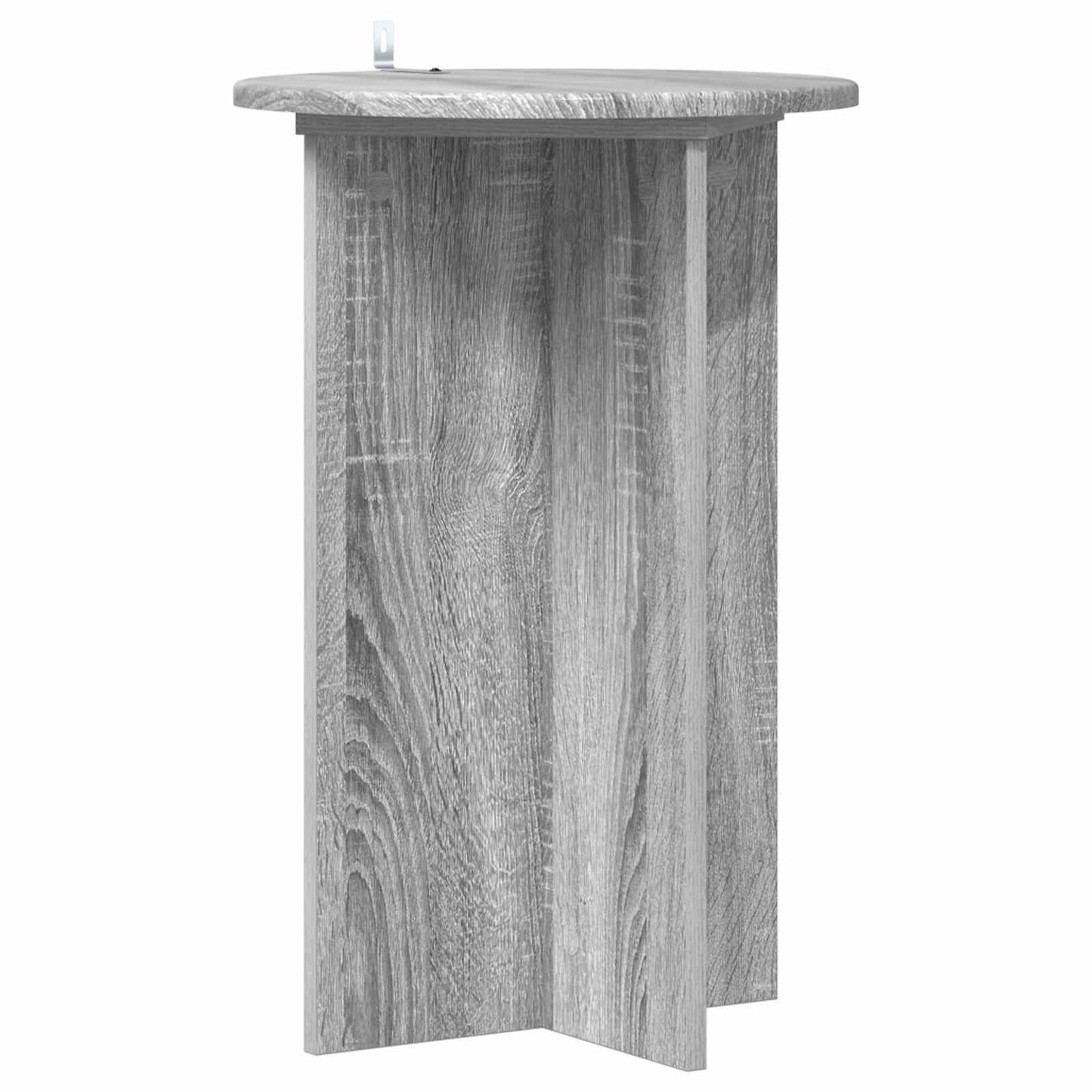Augalų stovas 2 pcs Pilka sonoma ąžuolo Ø40 x 60 cm