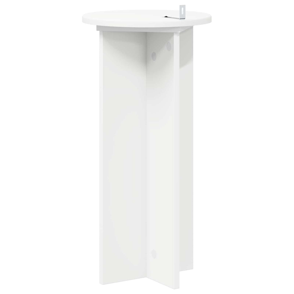 Augalų stovas 2 pcs Balta Ø29,5 x 60 cm Apdirbta mediena