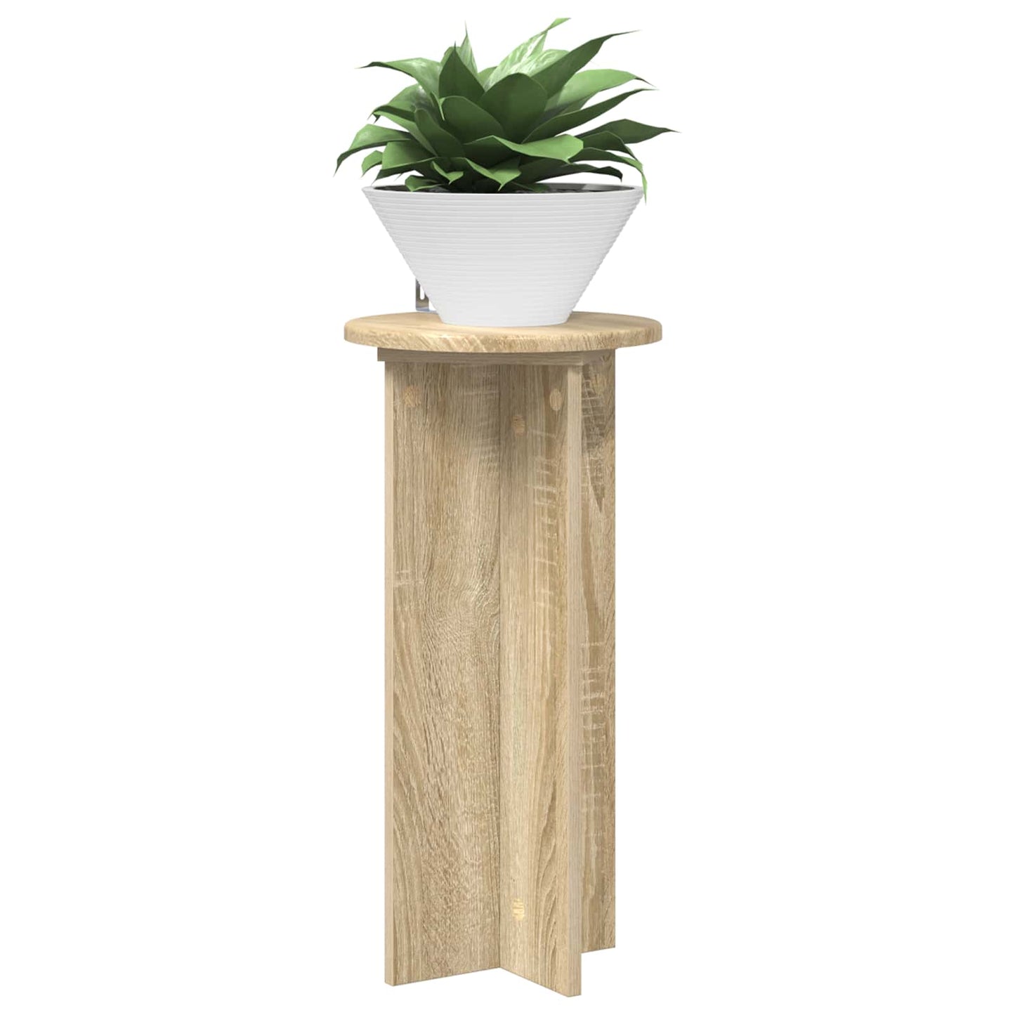 Augalų stovas 2 pcs Sonoma ąžuolas 29,5 x 29,5 x 60 cm