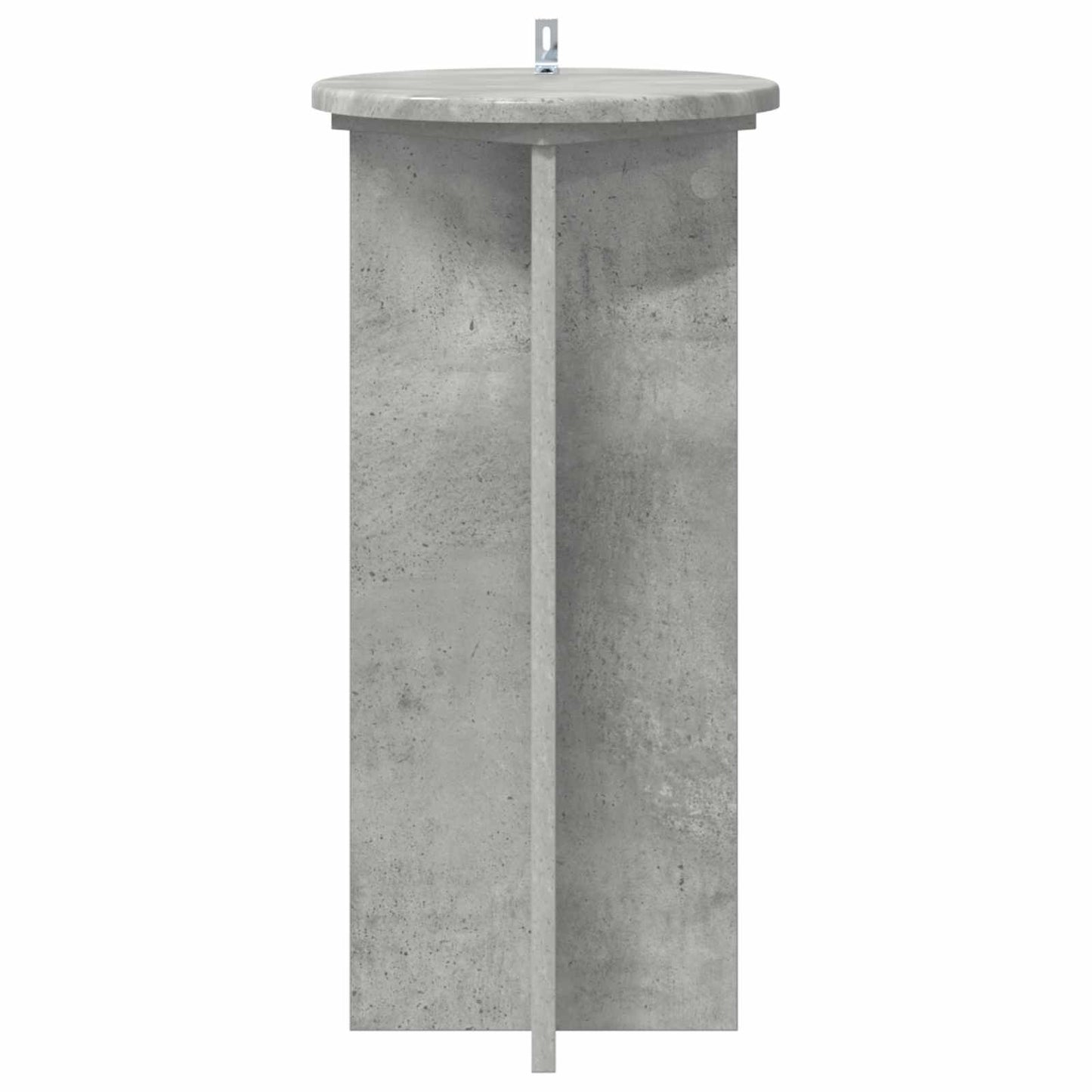 Augalų stovas 2 pcs Betono pilka 29,5 x 29,5 x 60 cm