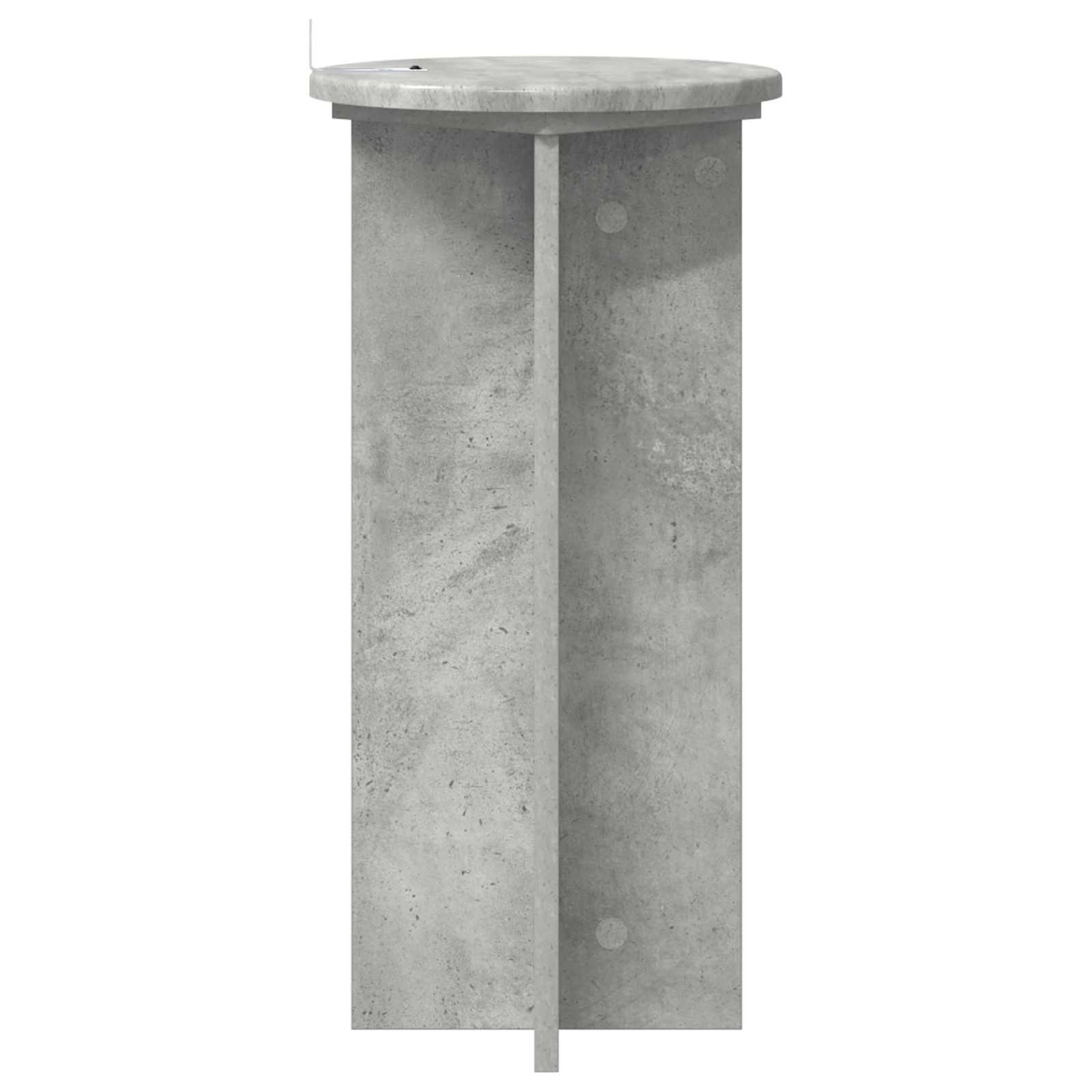 Augalų stovas 2 pcs Betono pilka 29,5 x 29,5 x 60 cm