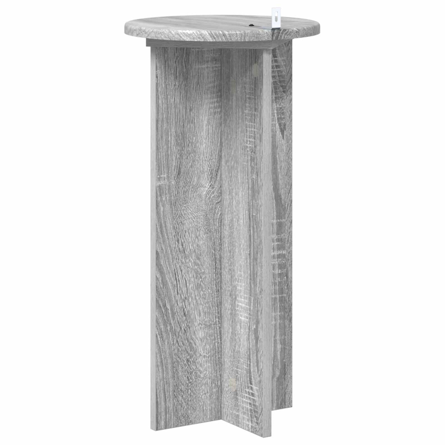 Augalų stovas 2 pcs Pilka sonoma ąžuolo 29,5 x 29,5 x 60 cm