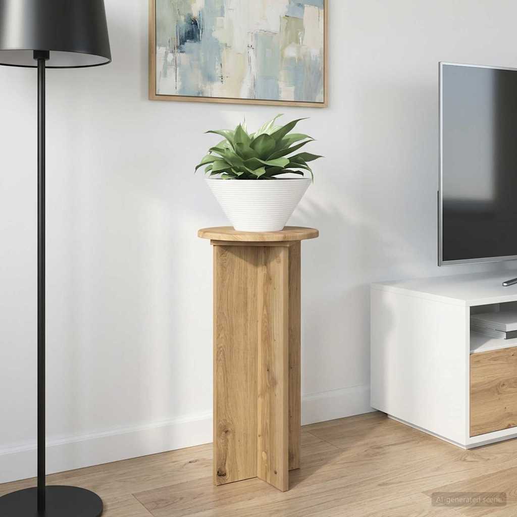 Augalų stovas 2 pcs Artisano ąžuolo 29,5 x 29,5 x 60 cm