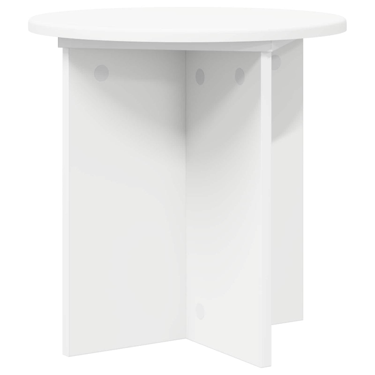 Augalų stovas 2 pcs Balta Ø40 x 40 cm Apdirbta mediena
