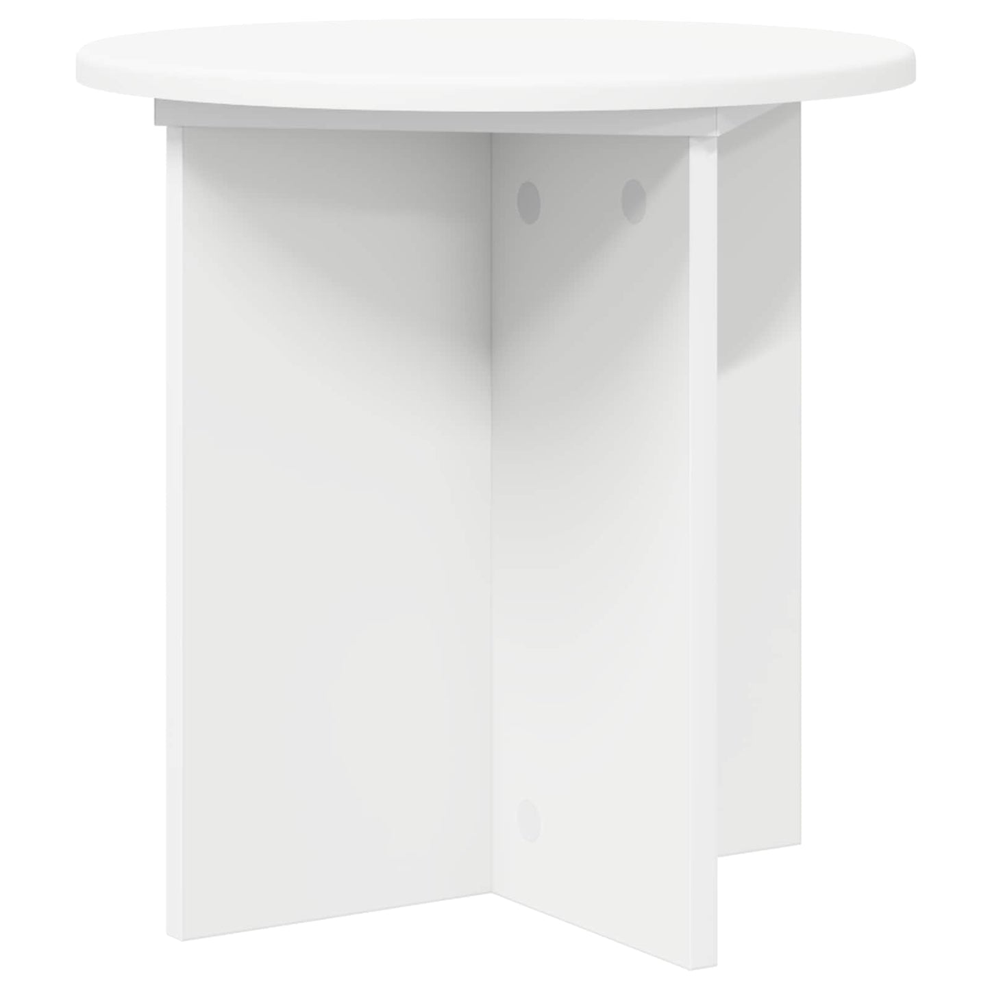 Augalų stovas 2 pcs Balta Ø40 x 40 cm Apdirbta mediena