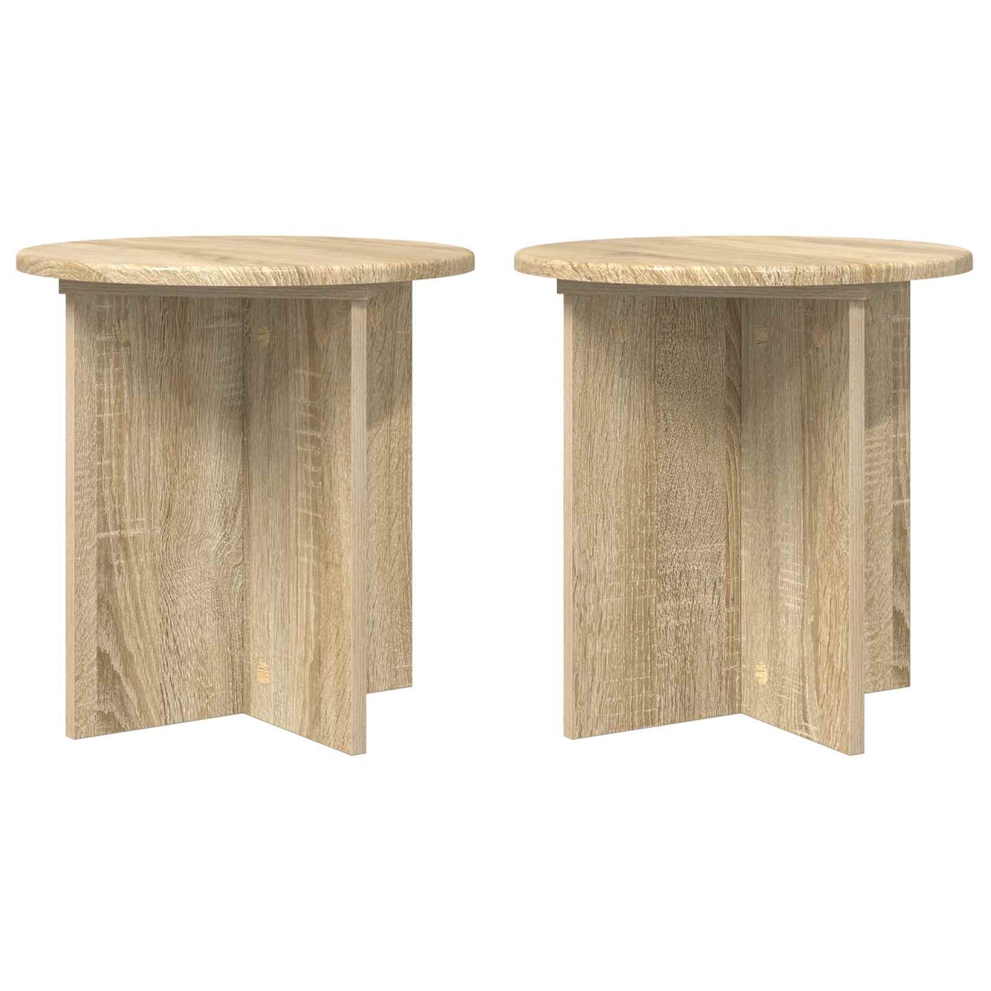 Augalų stovas 2 pcs Sonoma ąžuolas 40 x 40 x 40 cm