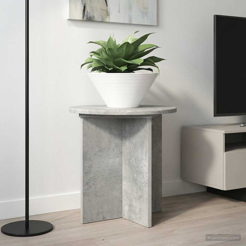 Augalų stovas 2 pcs Betono pilka 40 x 40 x 40 cm